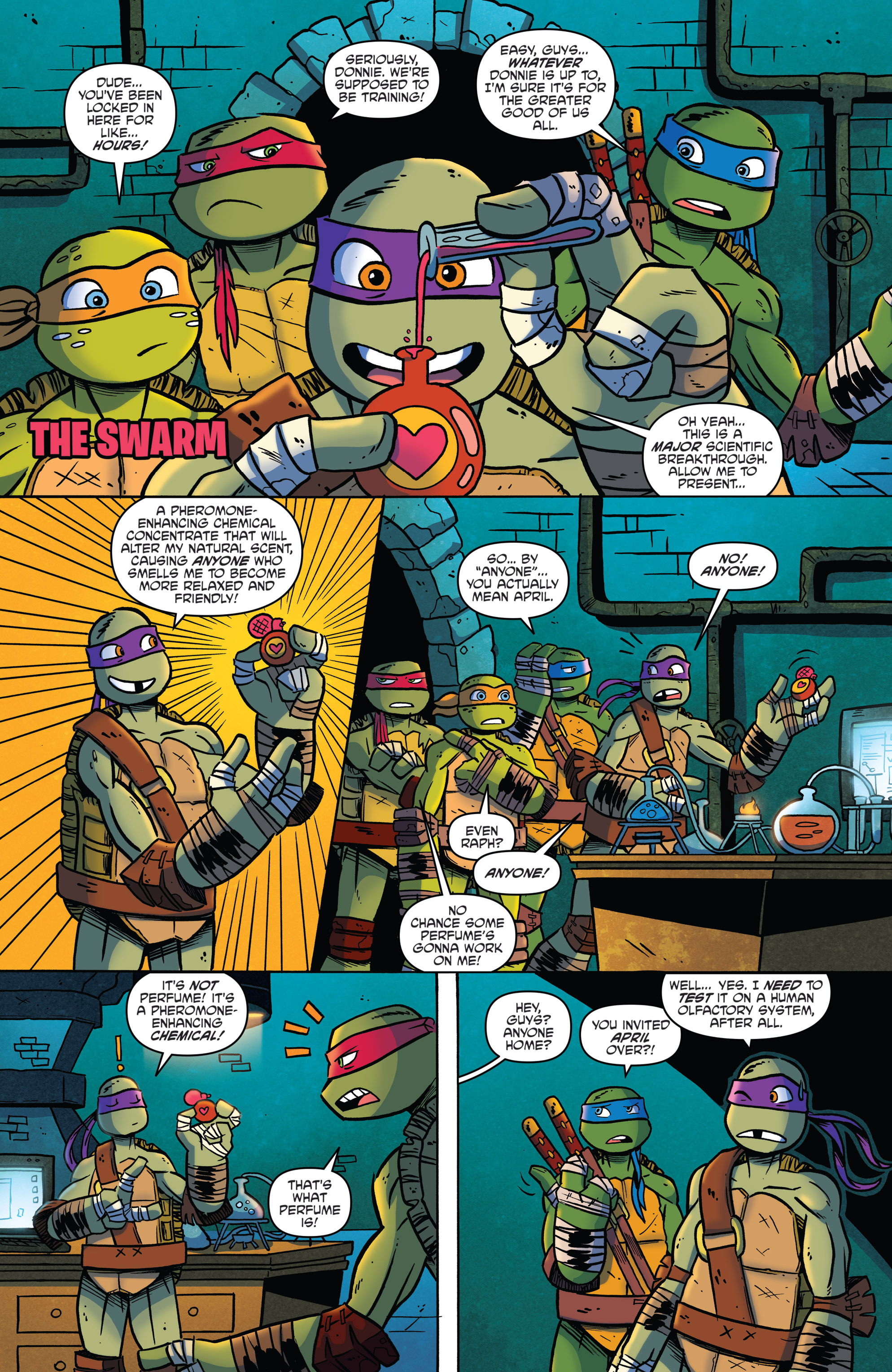 Read online Teenage Mutant Ninja Turtles New Animated Adventures comic -  Issue #14 - 3