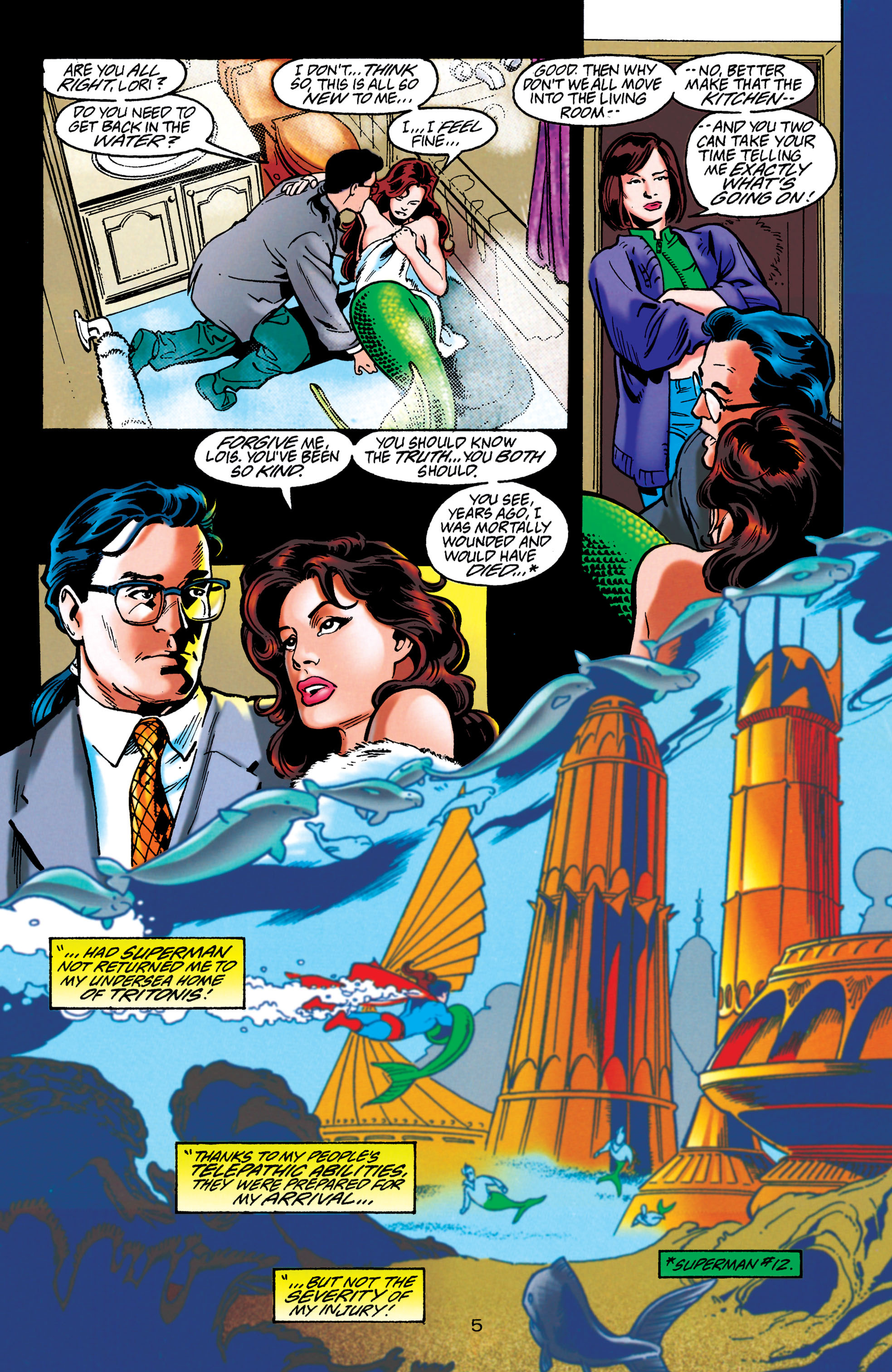 Read online Adventures of Superman (1987) comic -  Issue #532 - 6