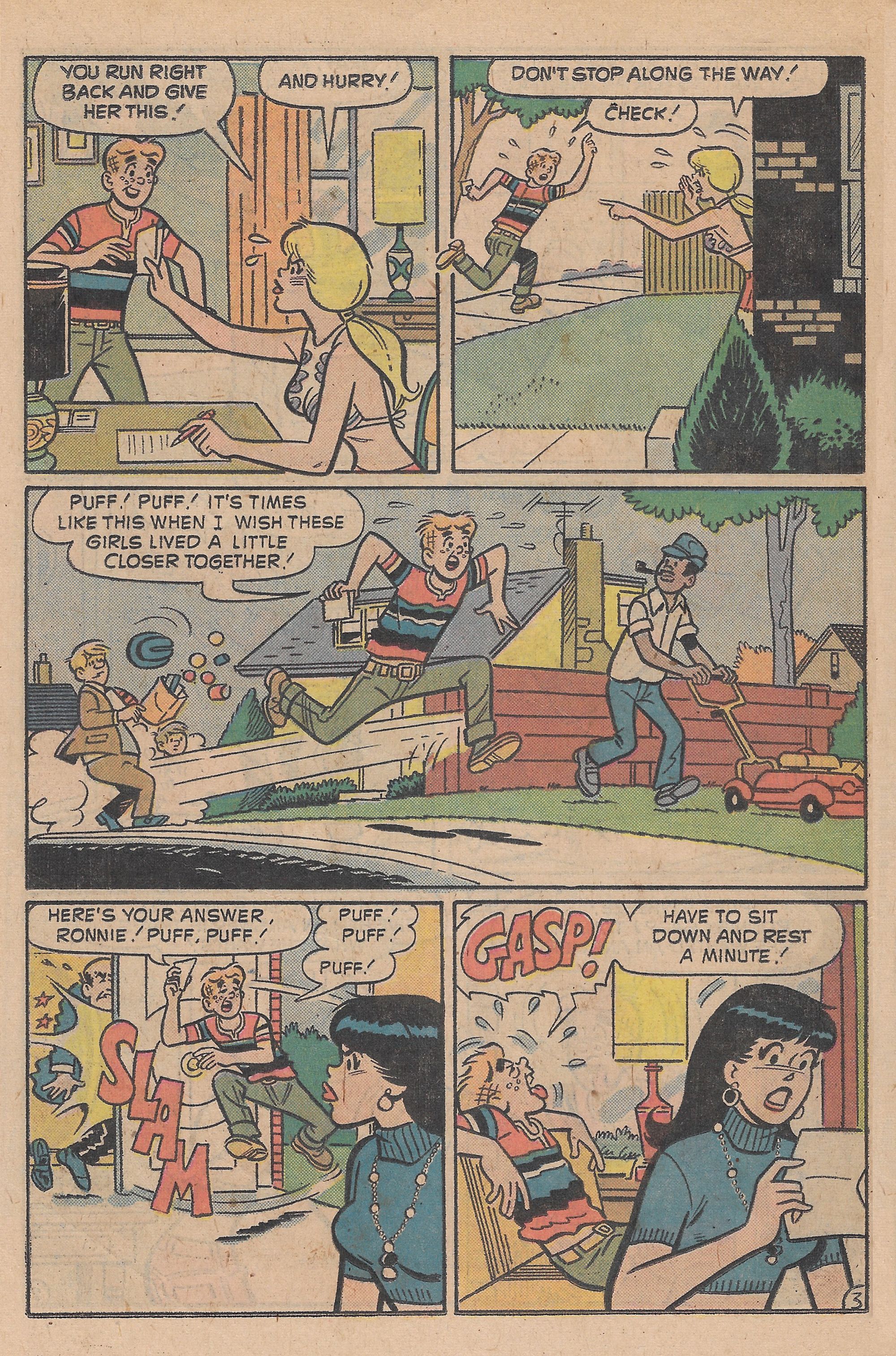 Read online Archie's TV Laugh-Out comic -  Issue #29 - 22