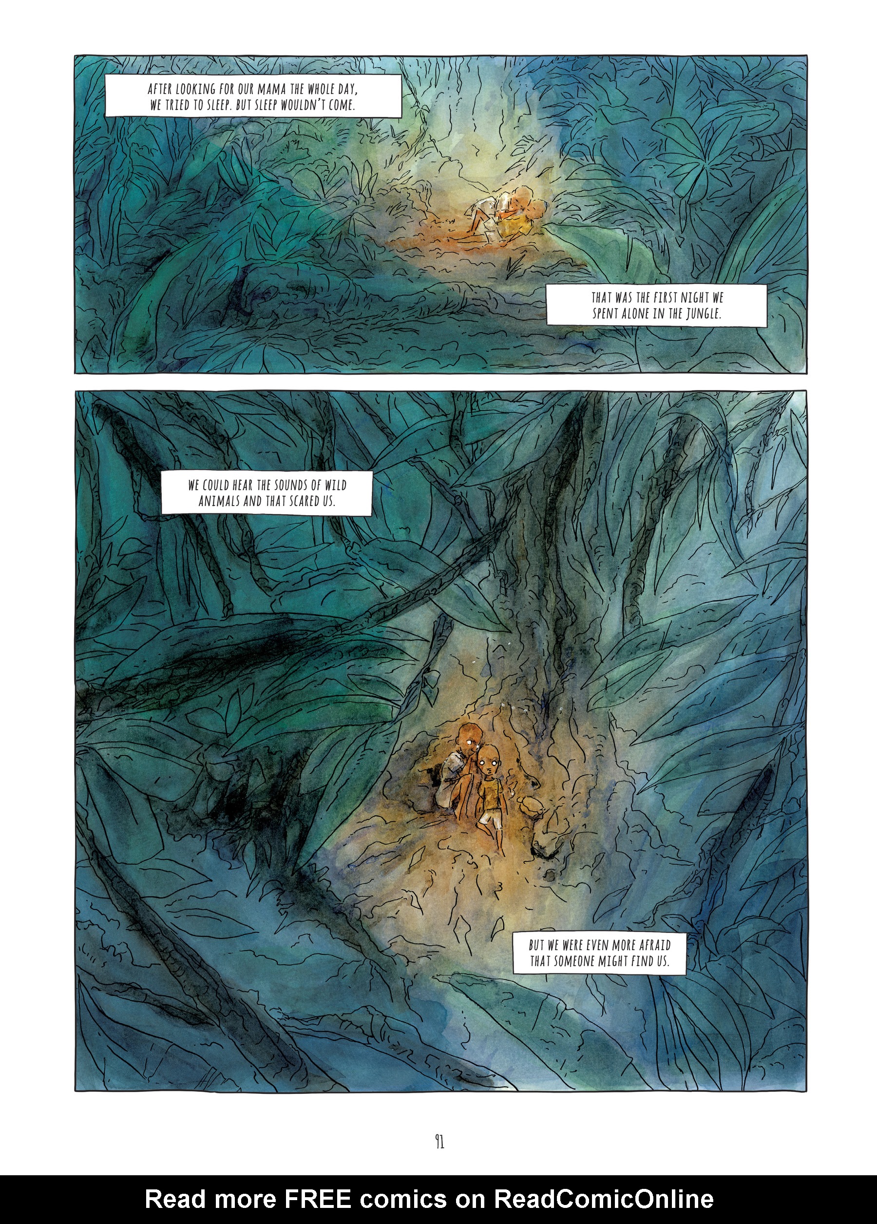 Read online Alice on the Run: One Child's Journey Through the Rwandan Civil War comic -  Issue # TPB - 90