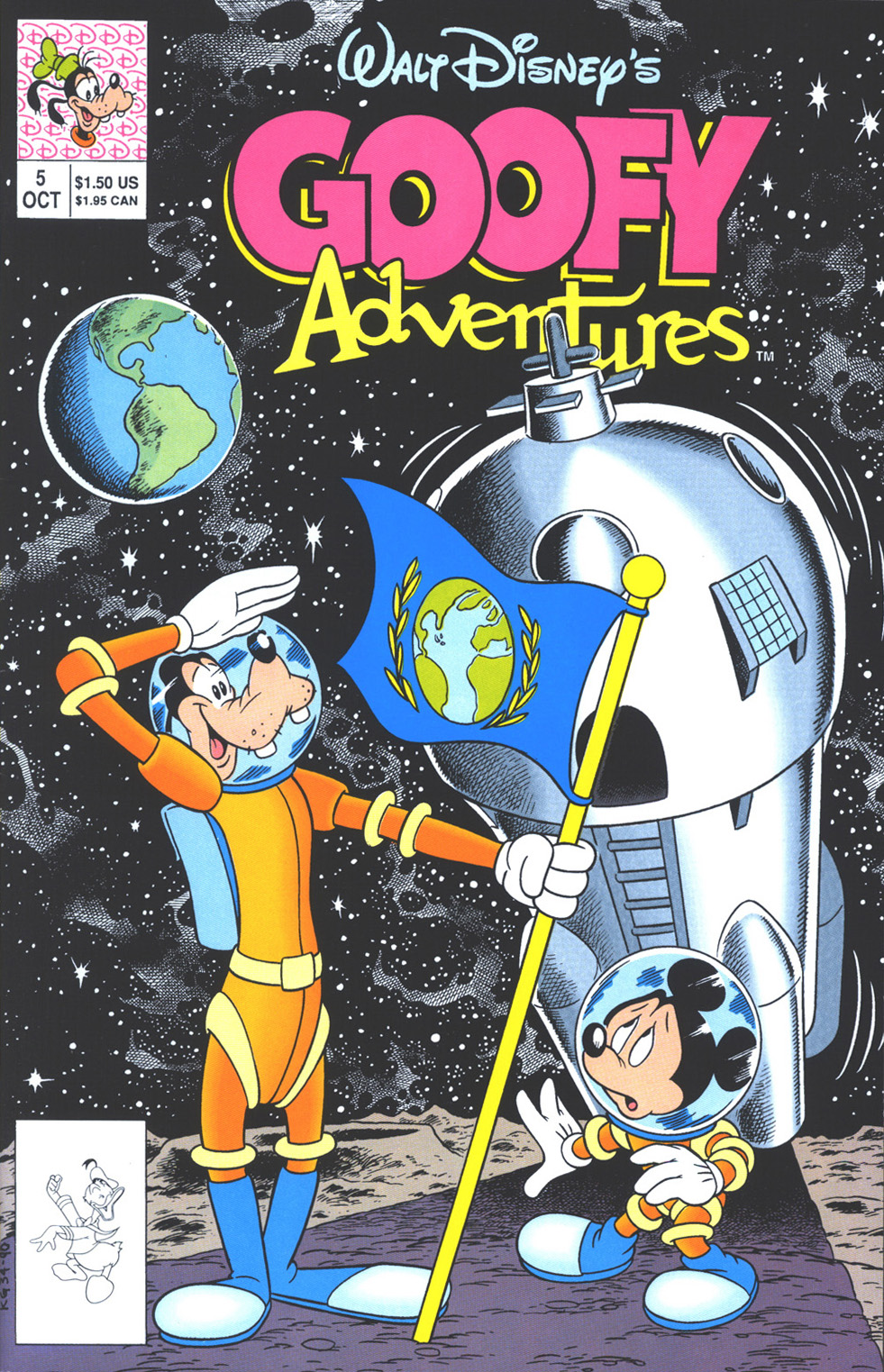 Read online Walt Disney's Goofy Adventures comic -  Issue #5 - 1