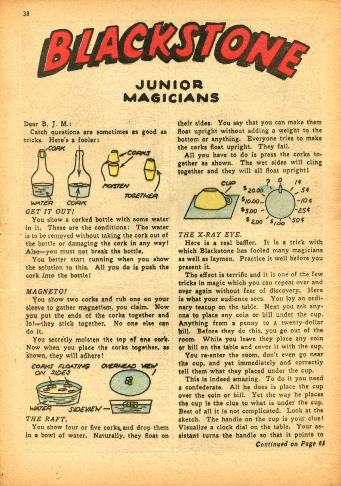 Read online Super-Magician Comics comic -  Issue #12 - 38