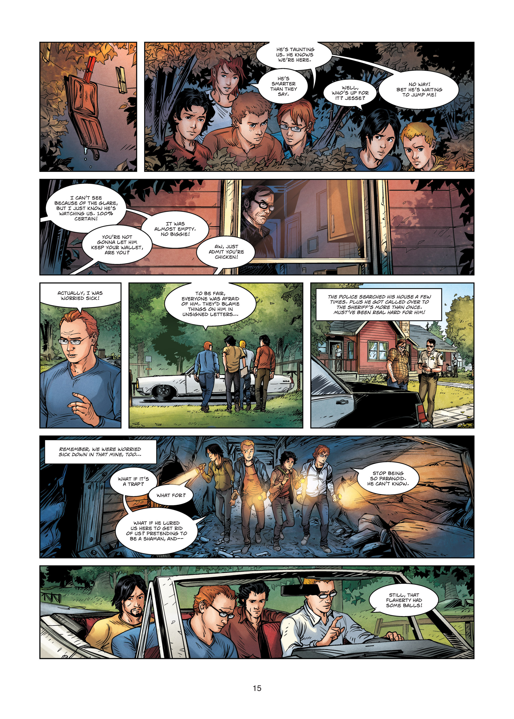 Read online Vigilantes comic -  Issue #3 - 15