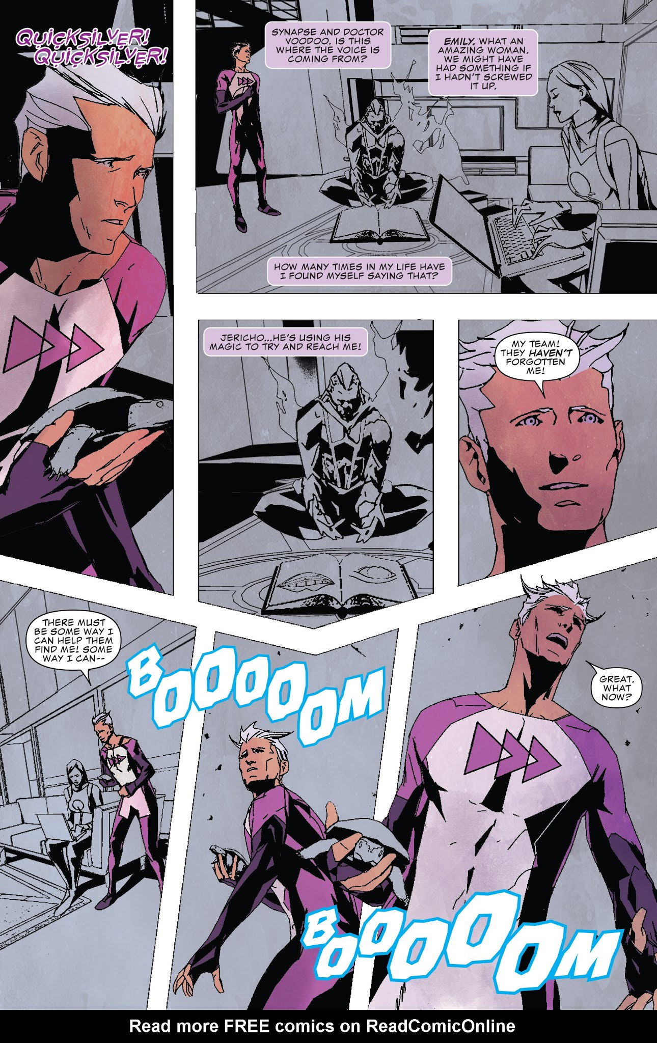 Read online Quicksilver: No Surrender comic -  Issue #2 - 19