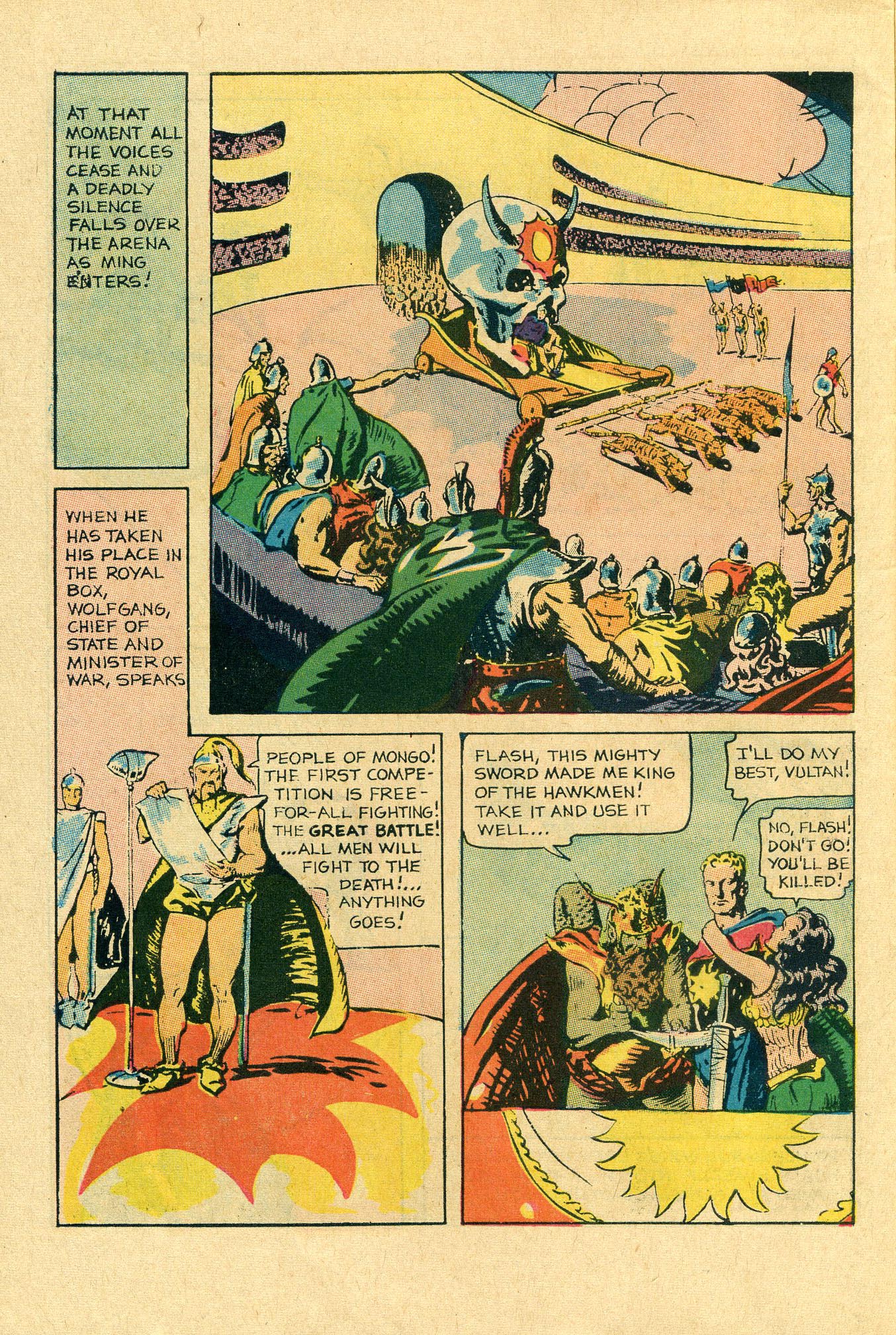 Read online Flash Gordon (1966) comic -  Issue #9 - 10