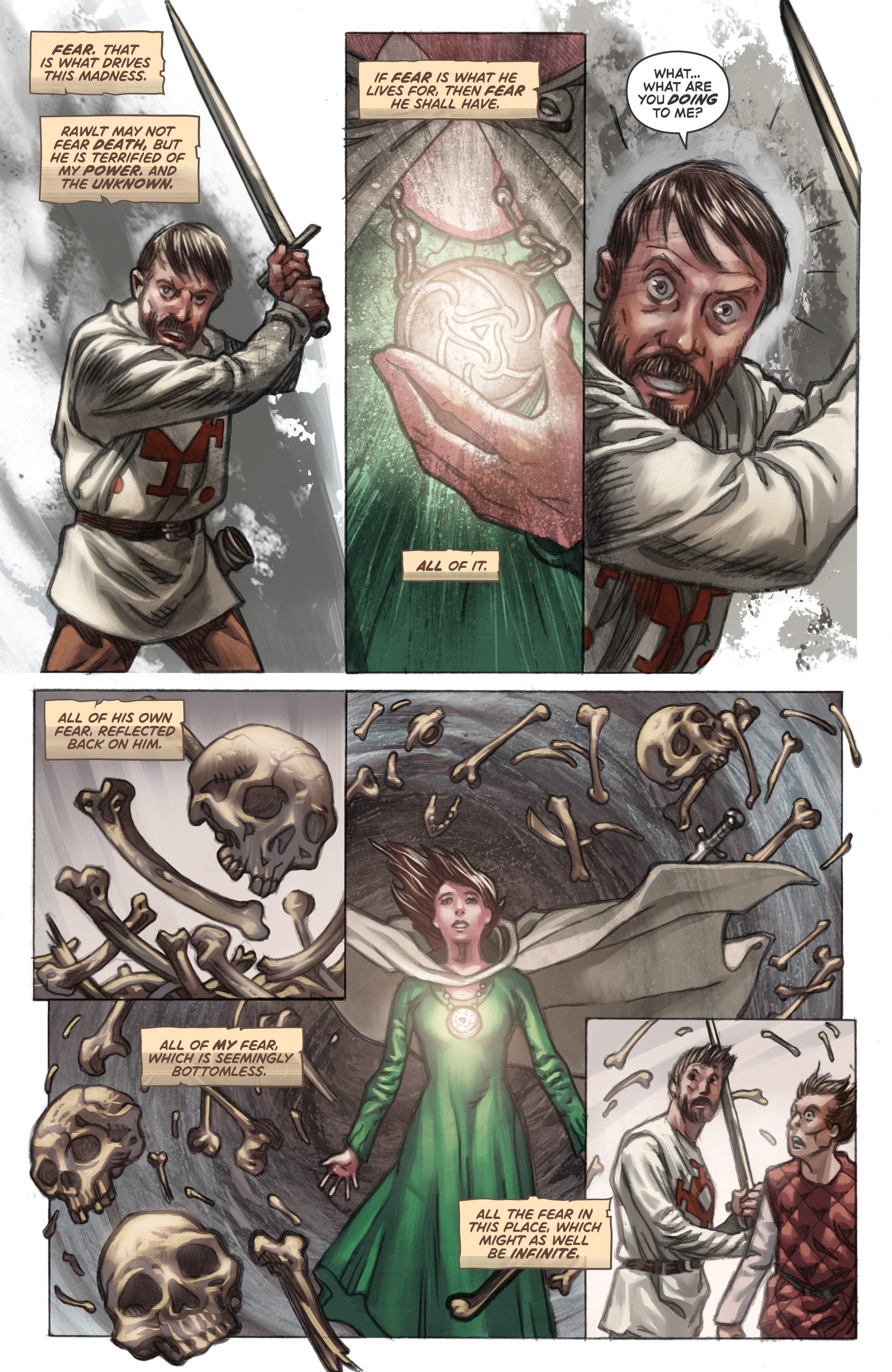 Read online Muirwood: The Lost Abbey comic -  Issue #3 - 18