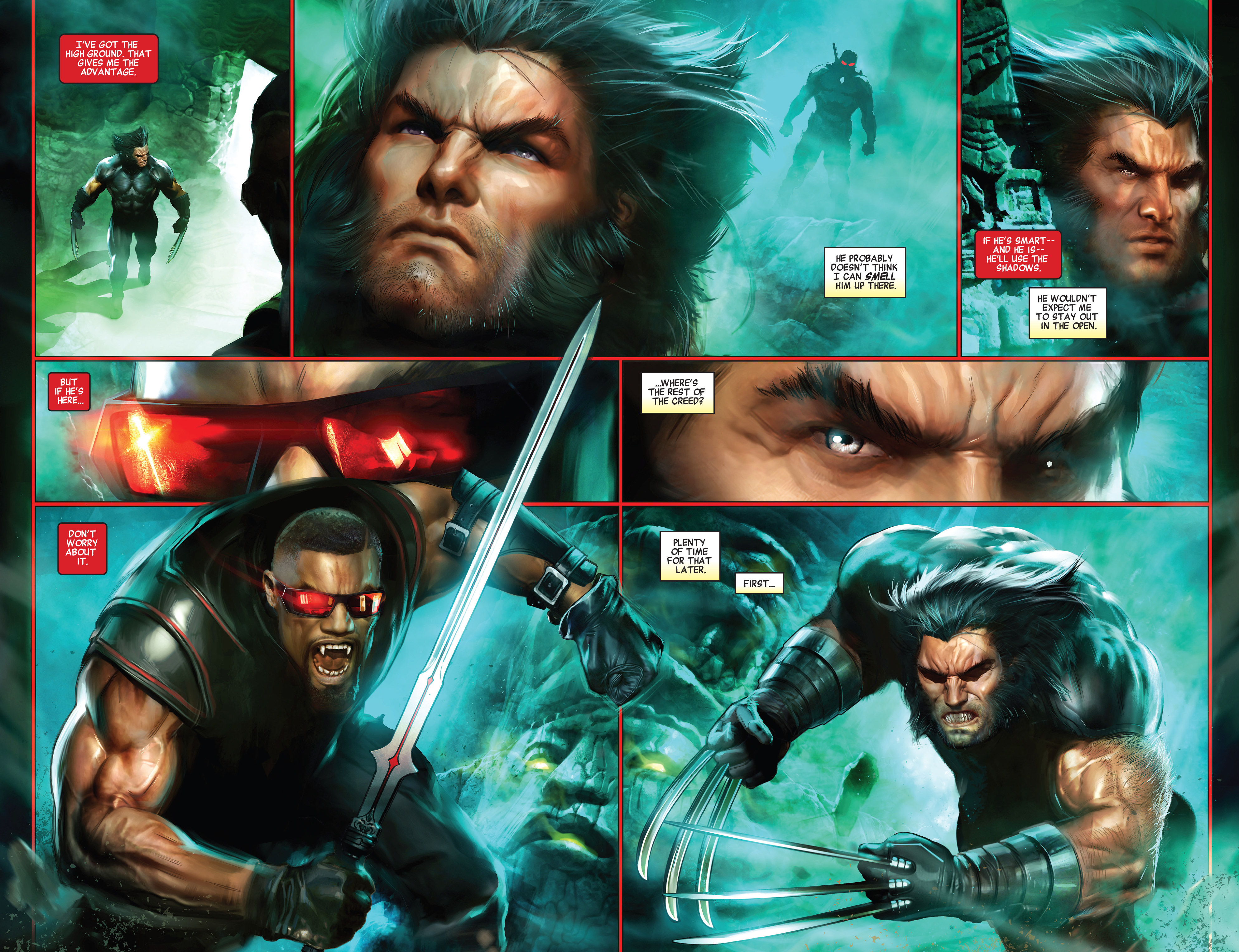 Read online Wolverine Vs. Blade Special comic -  Issue # Full - 25
