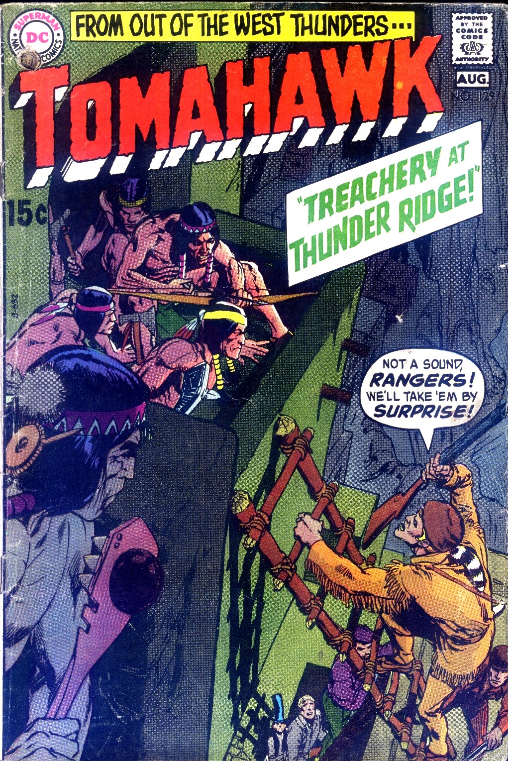 Read online Tomahawk comic -  Issue #129 - 1