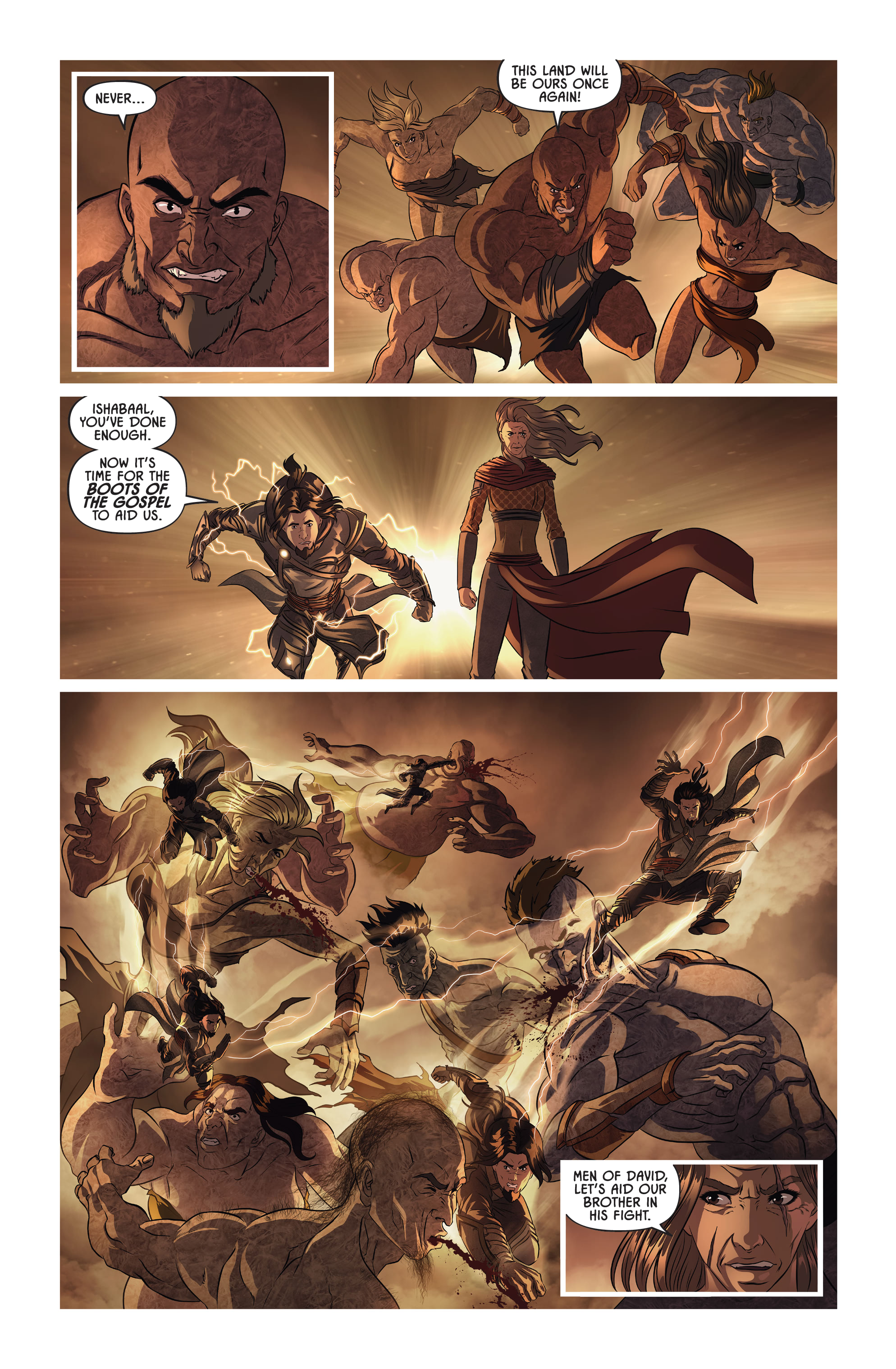 Read online Knights of the Golden Sun comic -  Issue #13 - 21