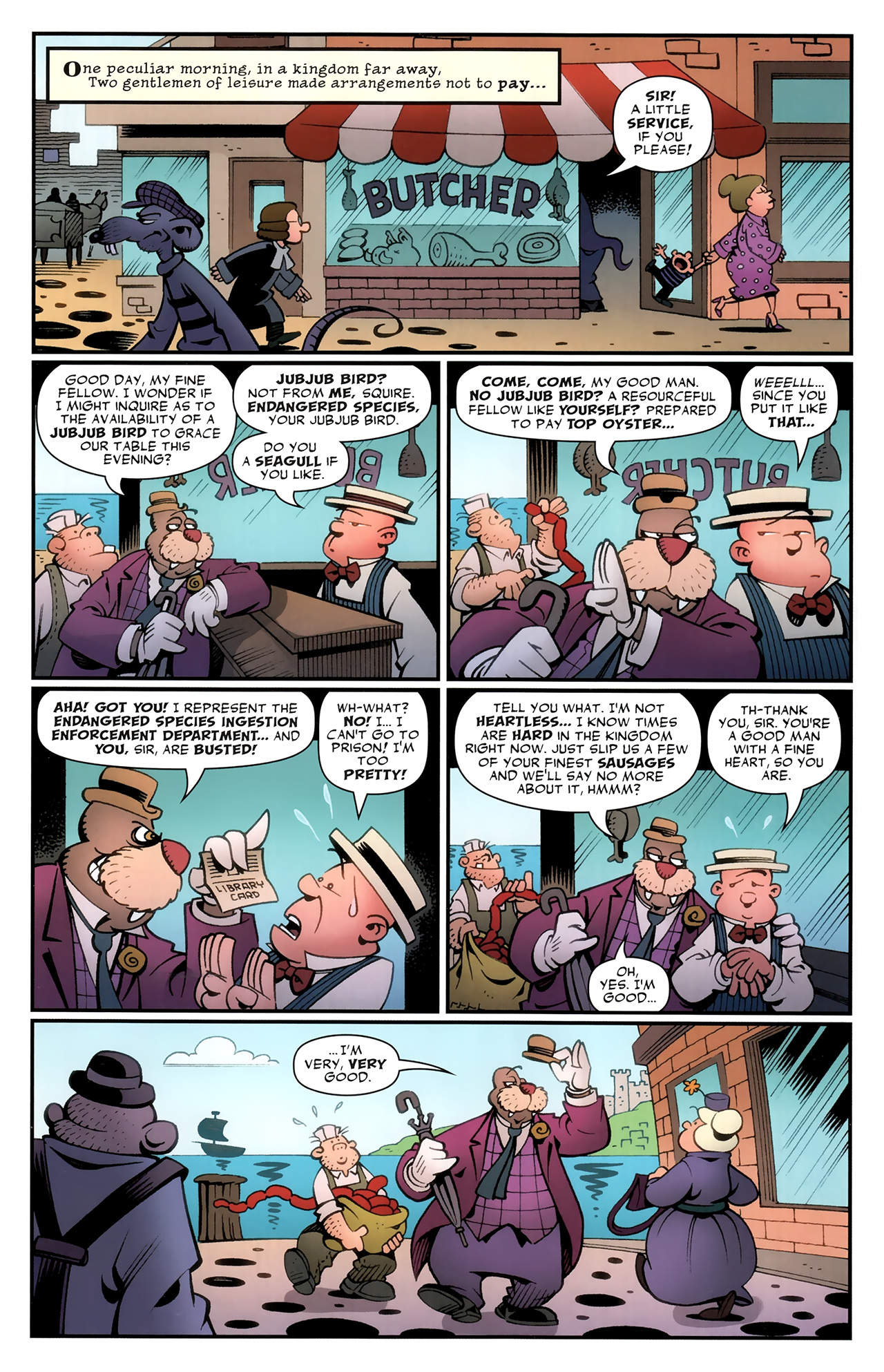 Read online Snarked comic -  Issue #1 - 5