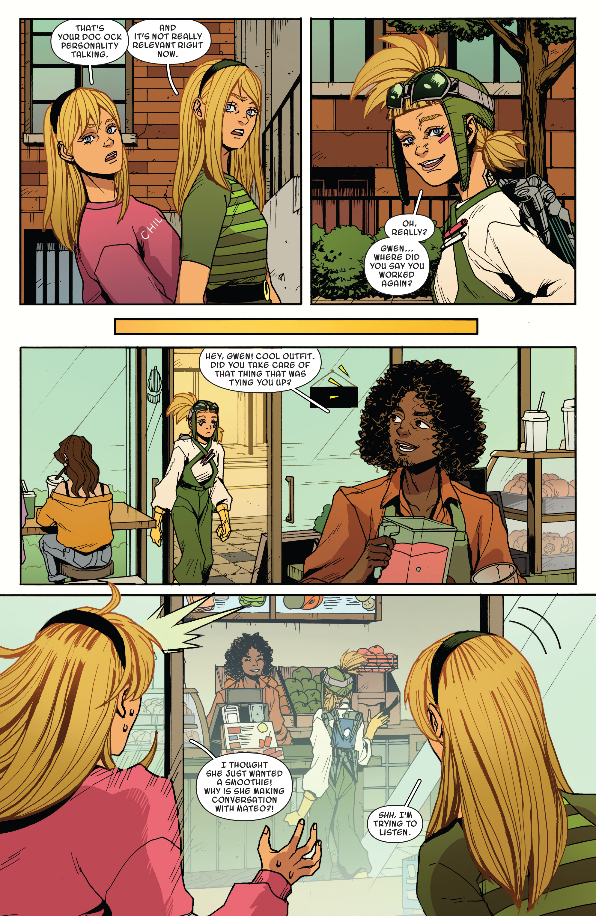 Read online Spider-Gwen: Shadow Clones comic -  Issue #3 - 5