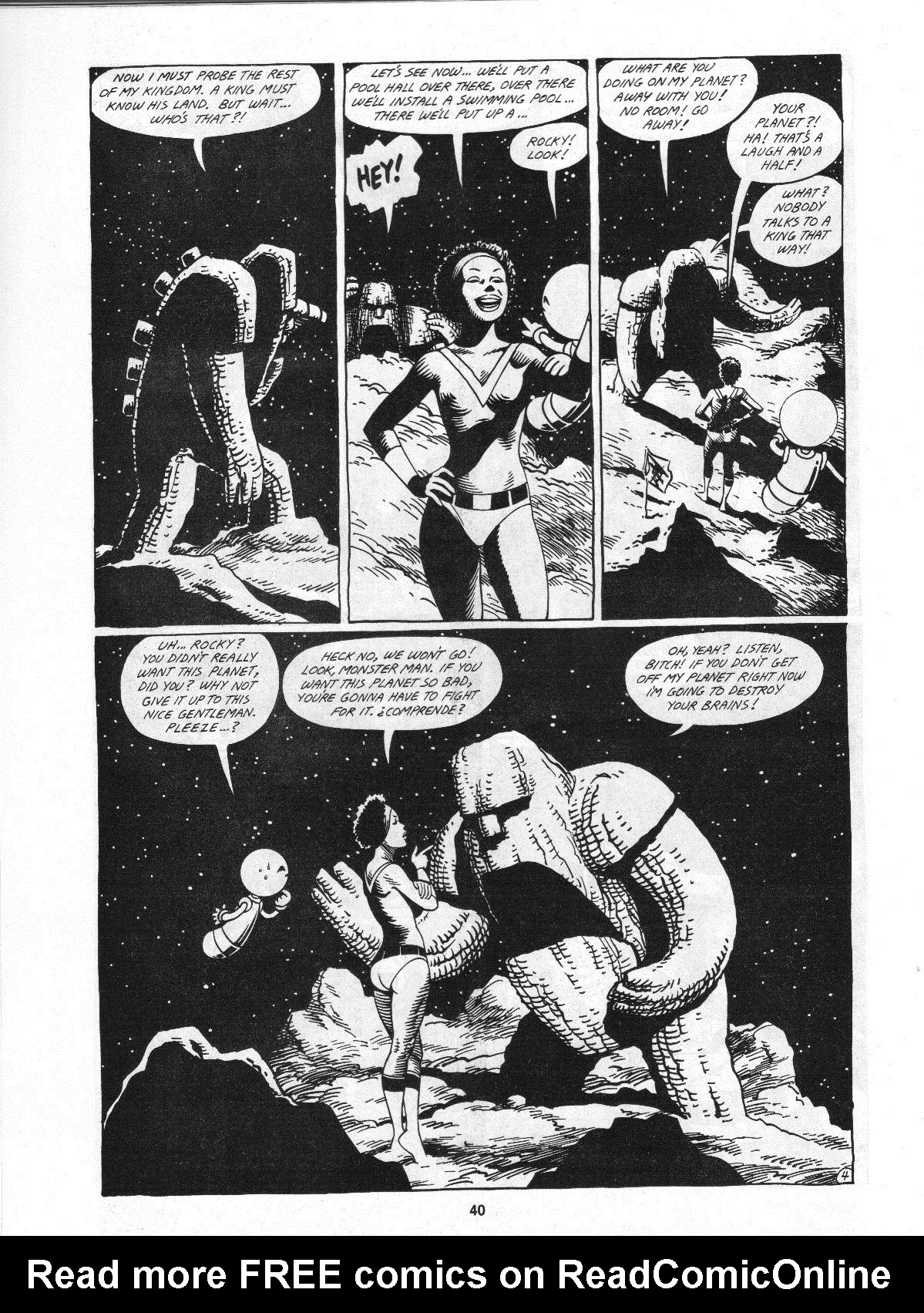 Read online Love and Rockets (1982) comic -  Issue #4 - 42