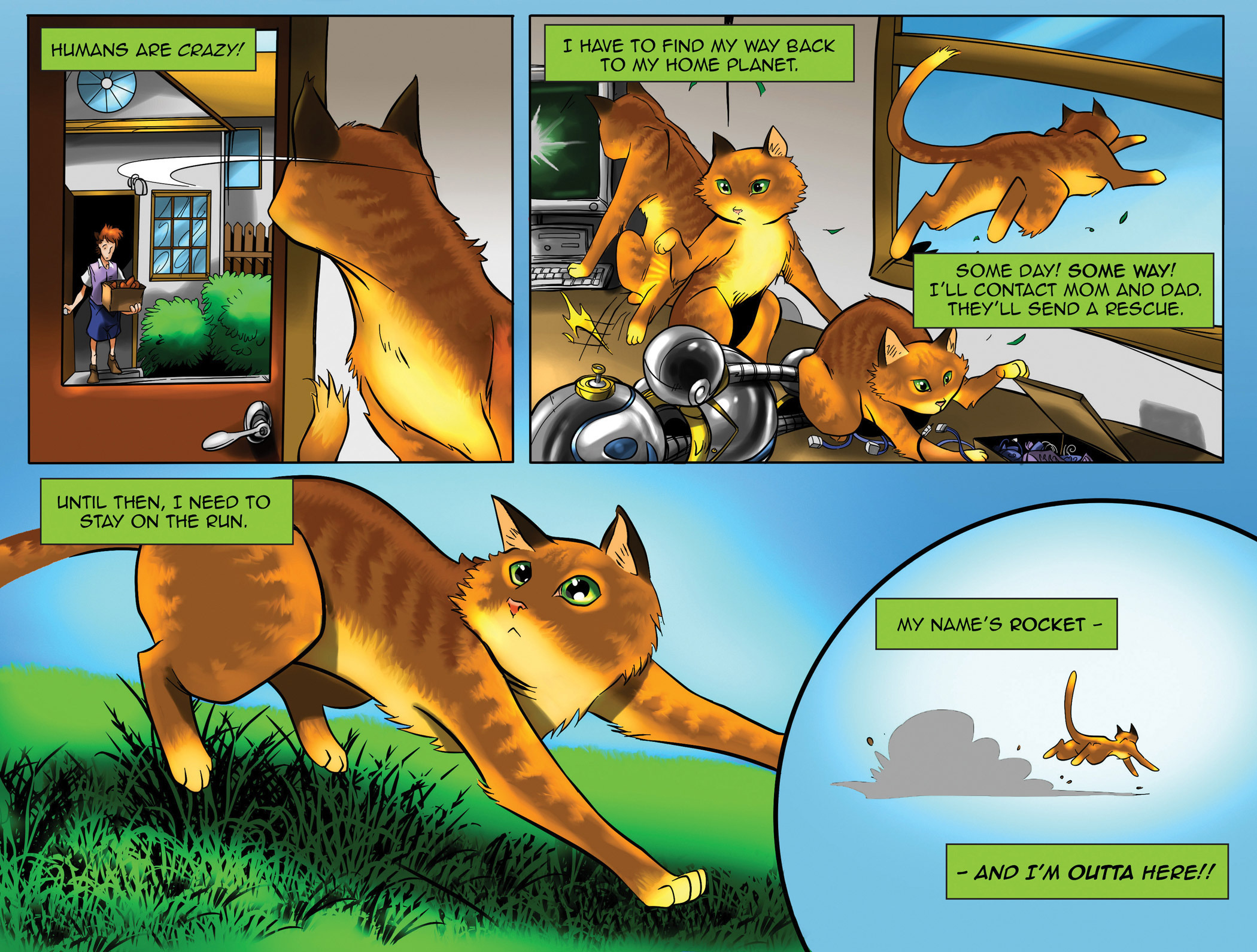 Read online Hero Cats comic -  Issue #1 - 11