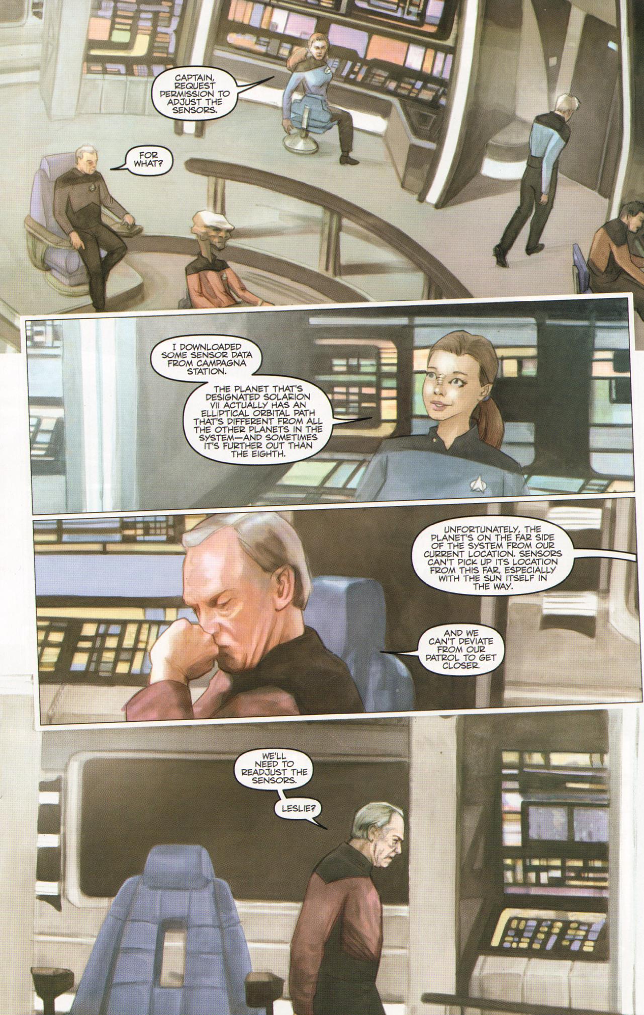 Read online Star Trek: Captain's Log comic -  Issue # Issue Jellico - 15