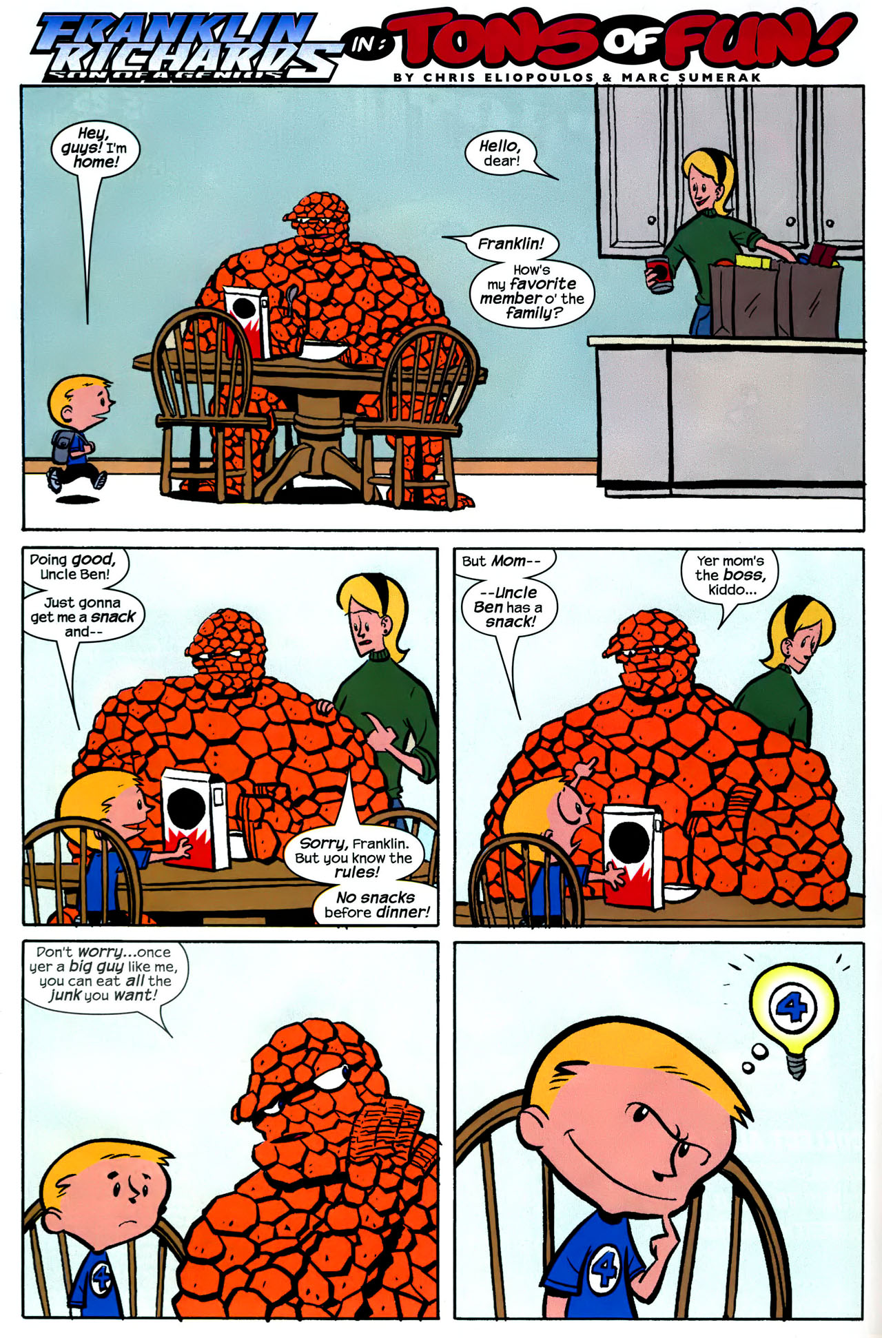 Read online Fantastic Four Presents Franklin Richards: Son of a Genius comic -  Issue # Full - 8