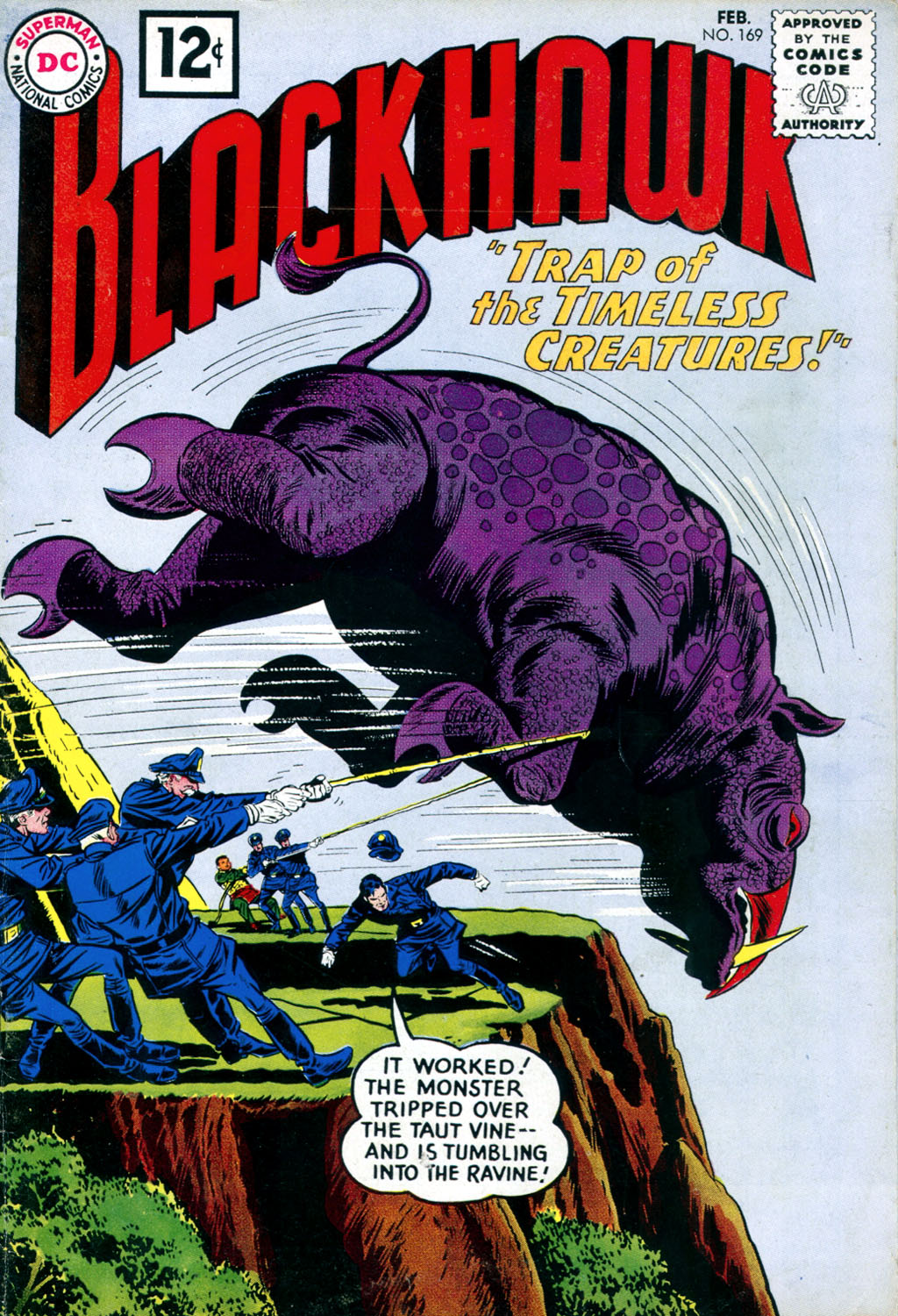 Read online Blackhawk (1957) comic -  Issue #169 - 1