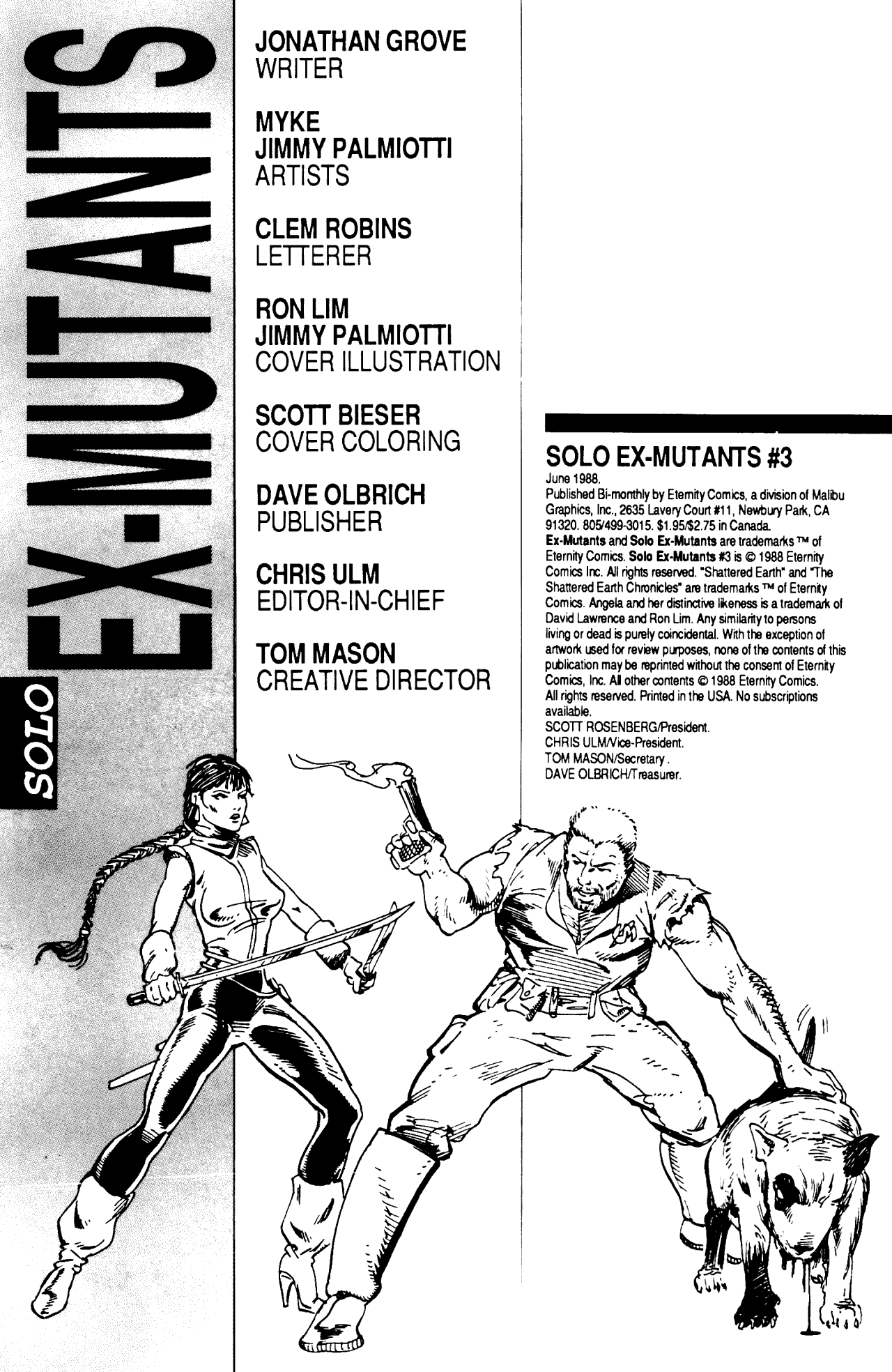 Read online Solo Ex-Mutants comic -  Issue #3 - 2