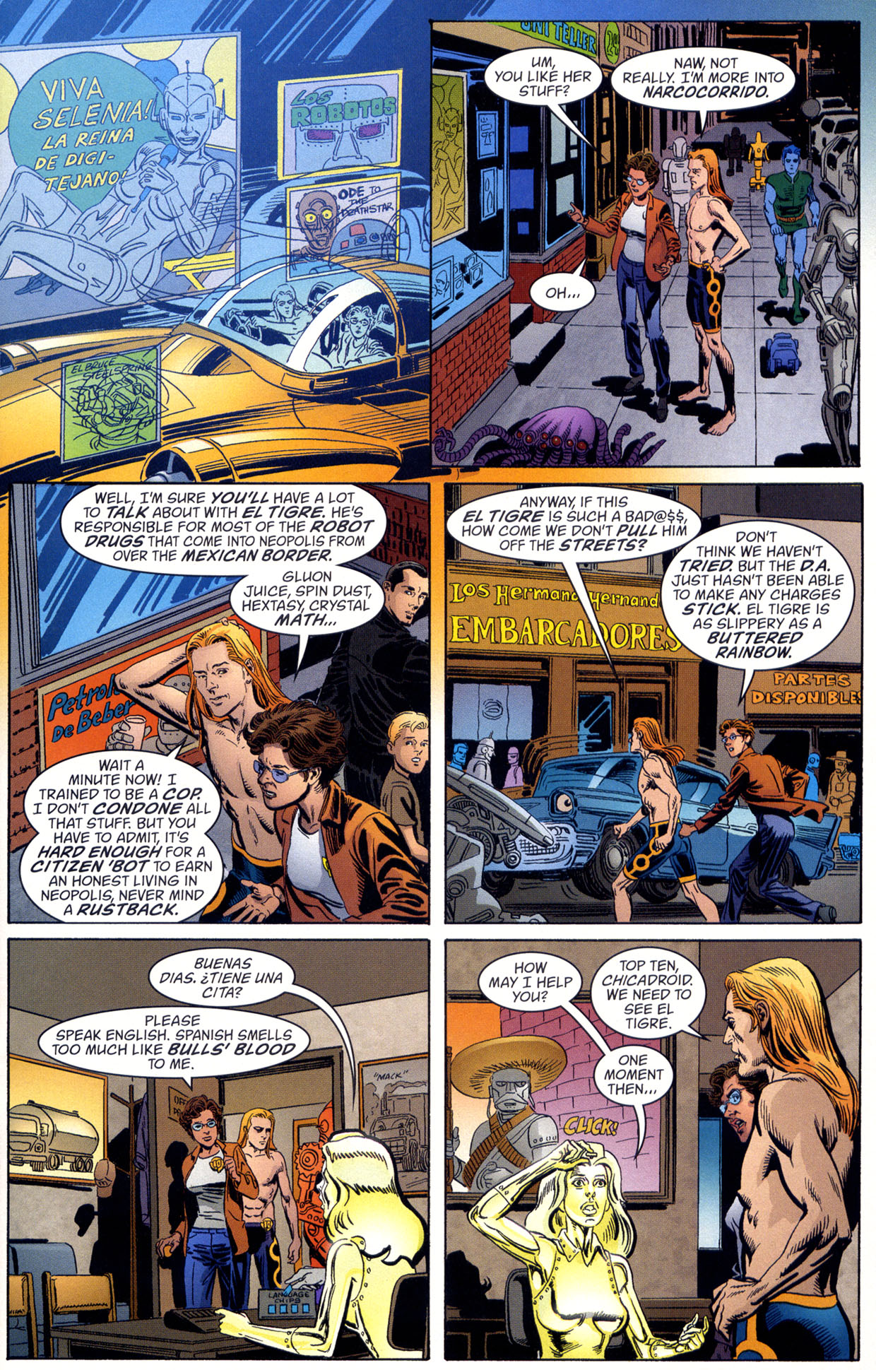 Read online Top 10: Beyond The Farthest Precinct comic -  Issue #2 - 16