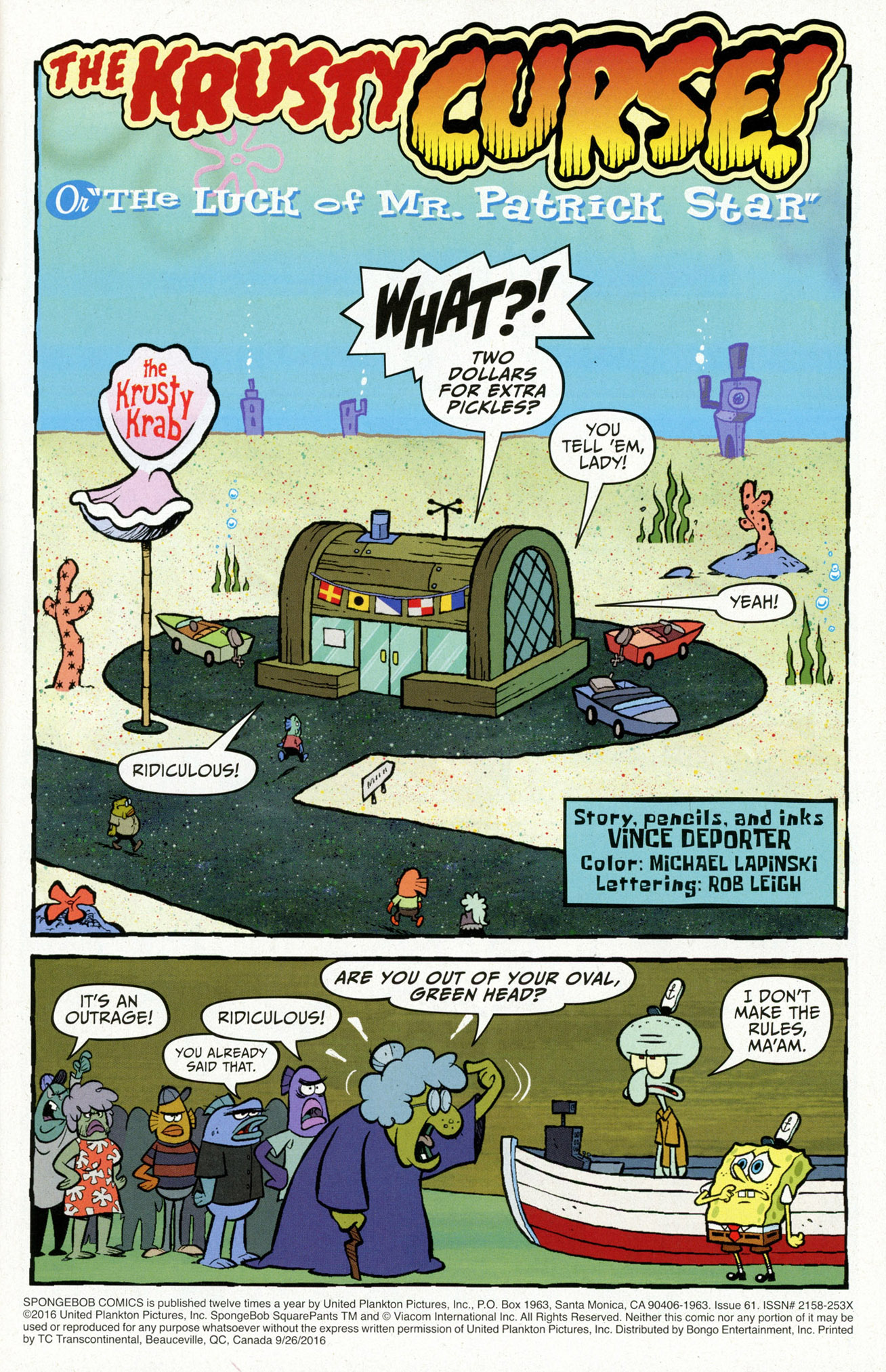 Read online SpongeBob Comics comic -  Issue #61 - 3