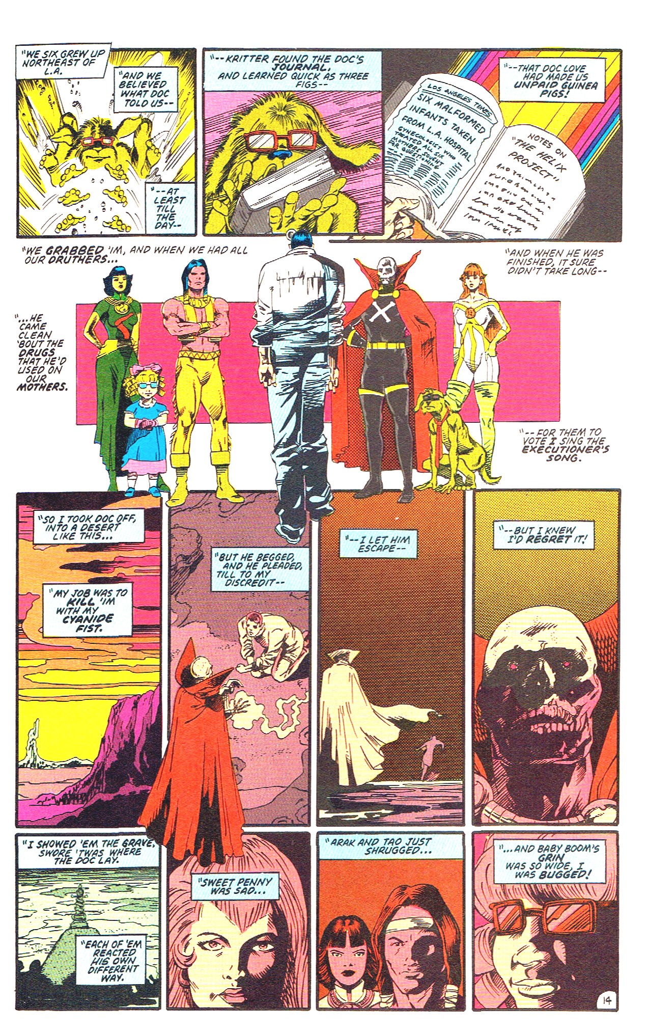 Read online Infinity Inc. (1984) comic -  Issue #52 - 18