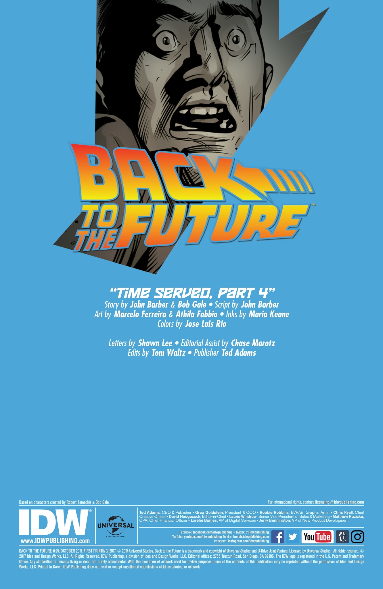 Read online Back to the Future (2015) comic -  Issue #25 - 2