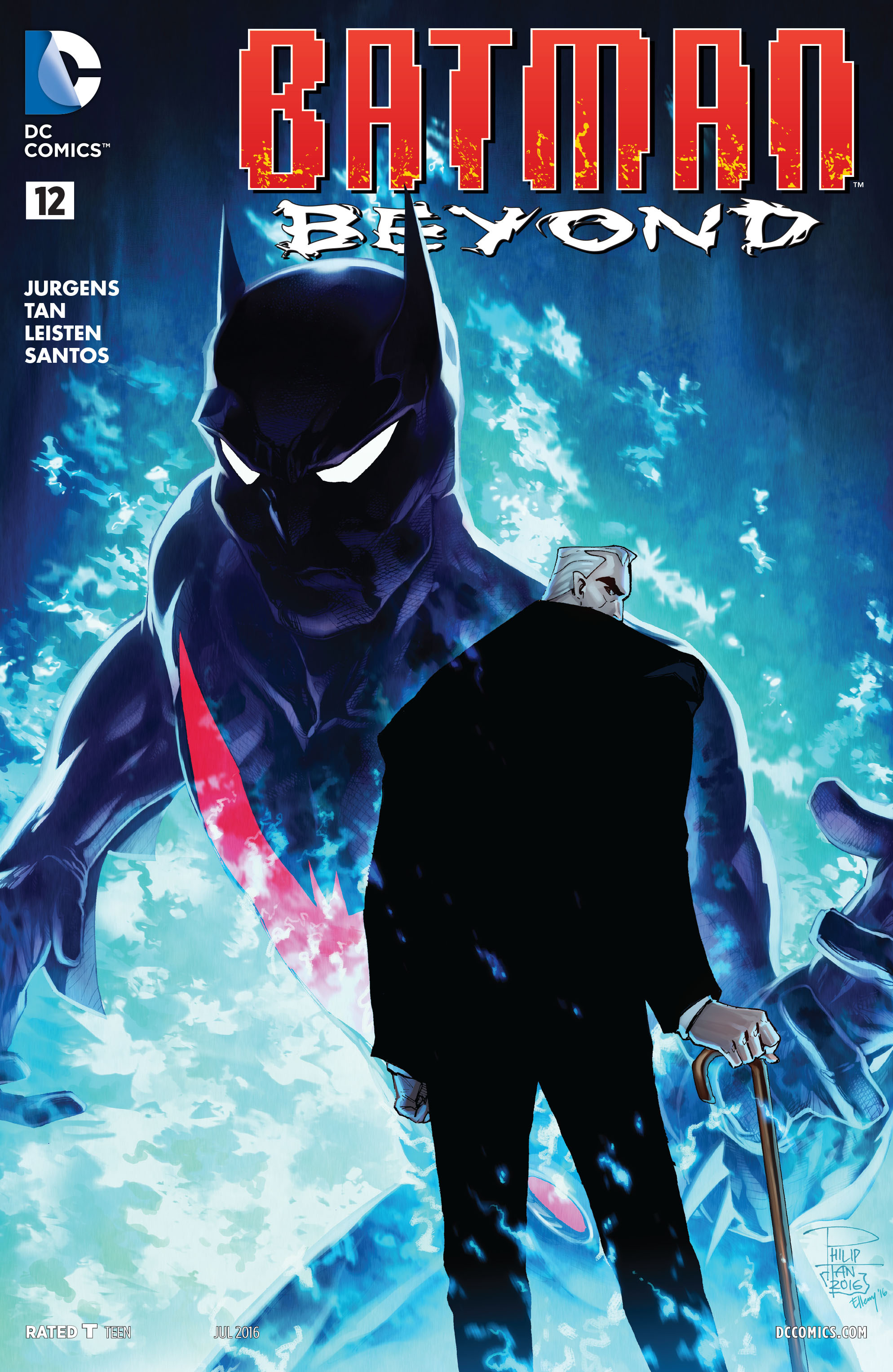 Read online Batman Beyond (2015) comic -  Issue #12 - 1