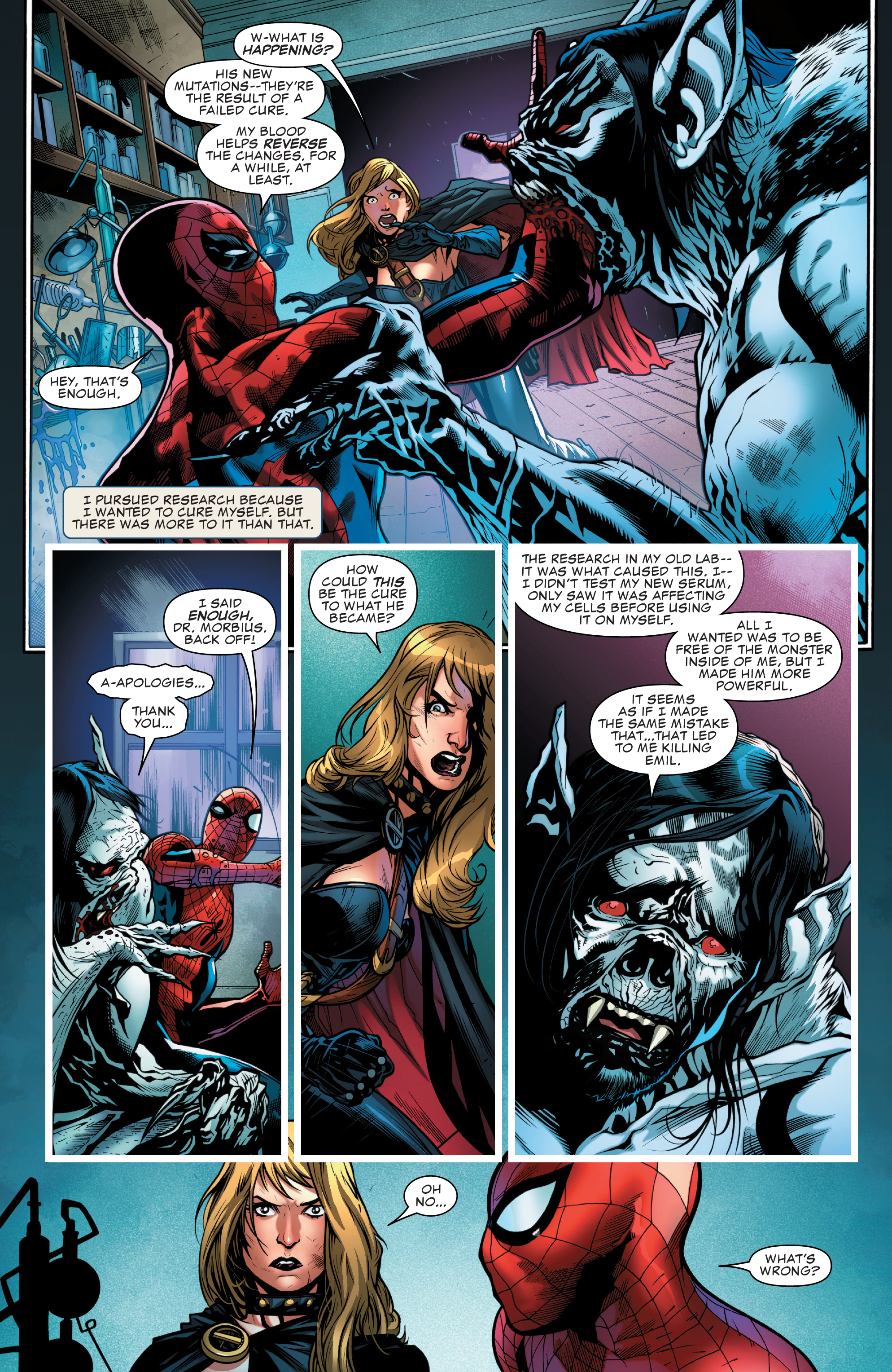Read online Morbius comic -  Issue #5 - 4