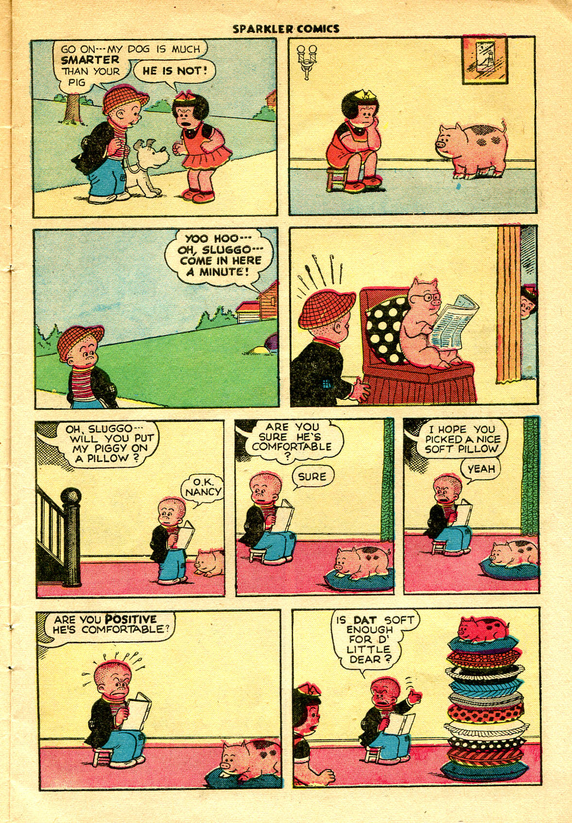 Read online Sparkler Comics comic -  Issue #67 - 7
