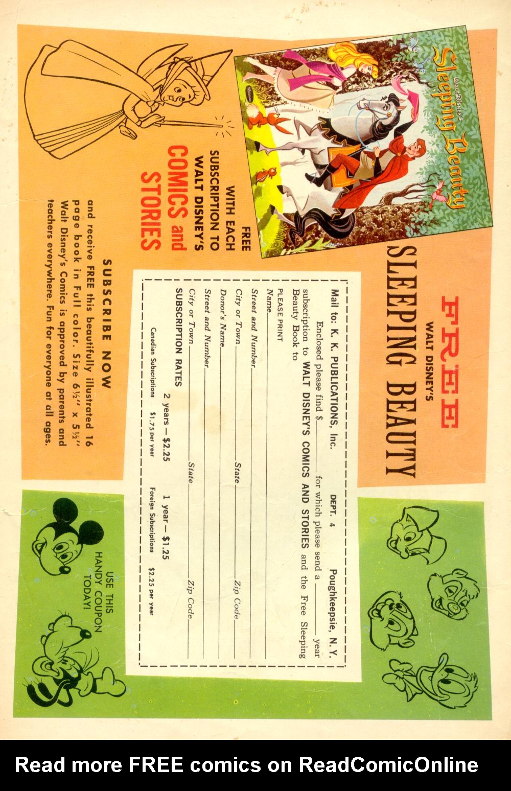 Read online Walt Disney's Comics and Stories comic -  Issue #295 - 2