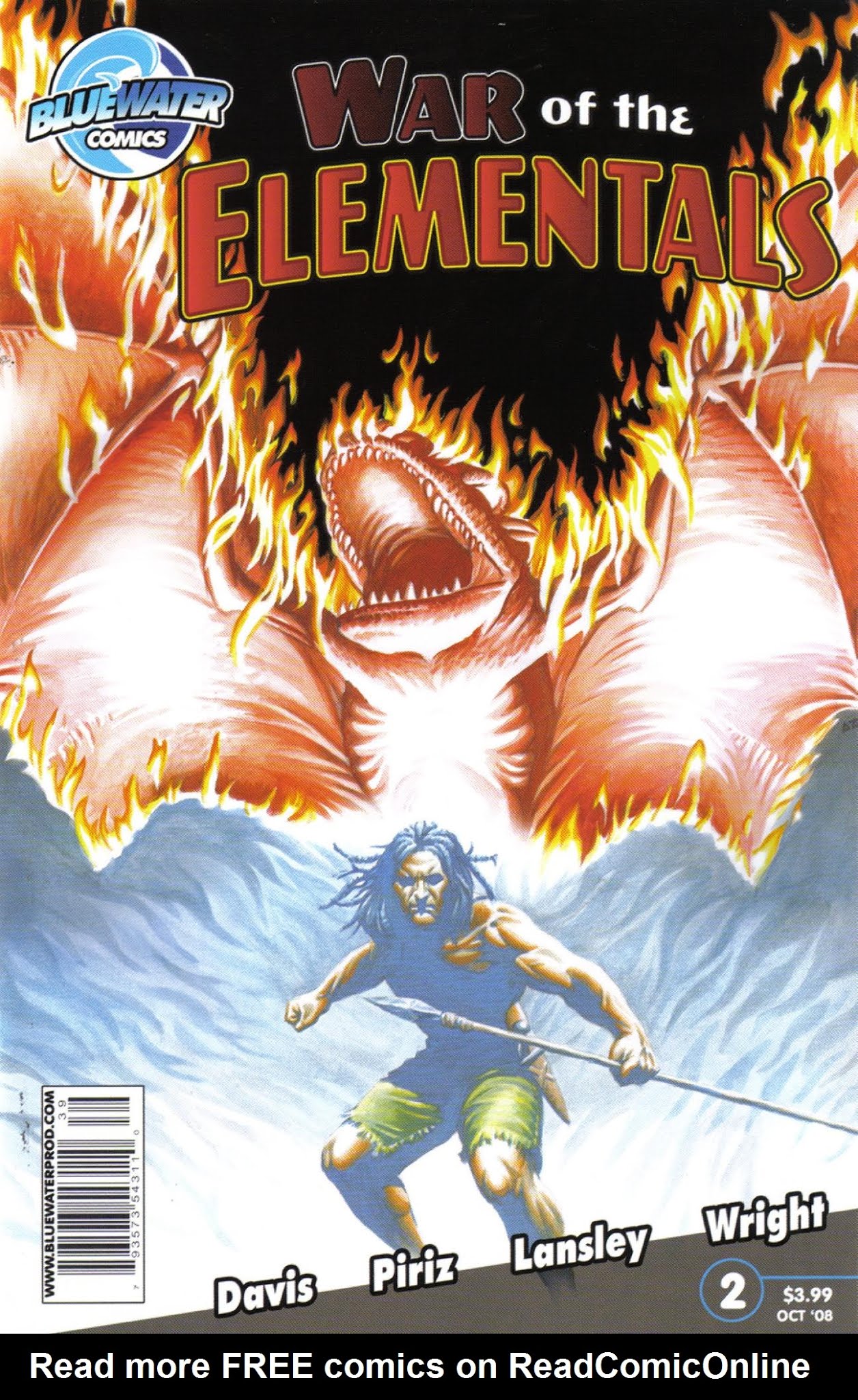 Read online War of The Elementals comic -  Issue #2 - 1