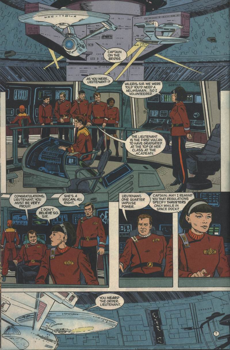 Read online Star Trek VI: The Undiscovered Country comic -  Issue # Full - 9