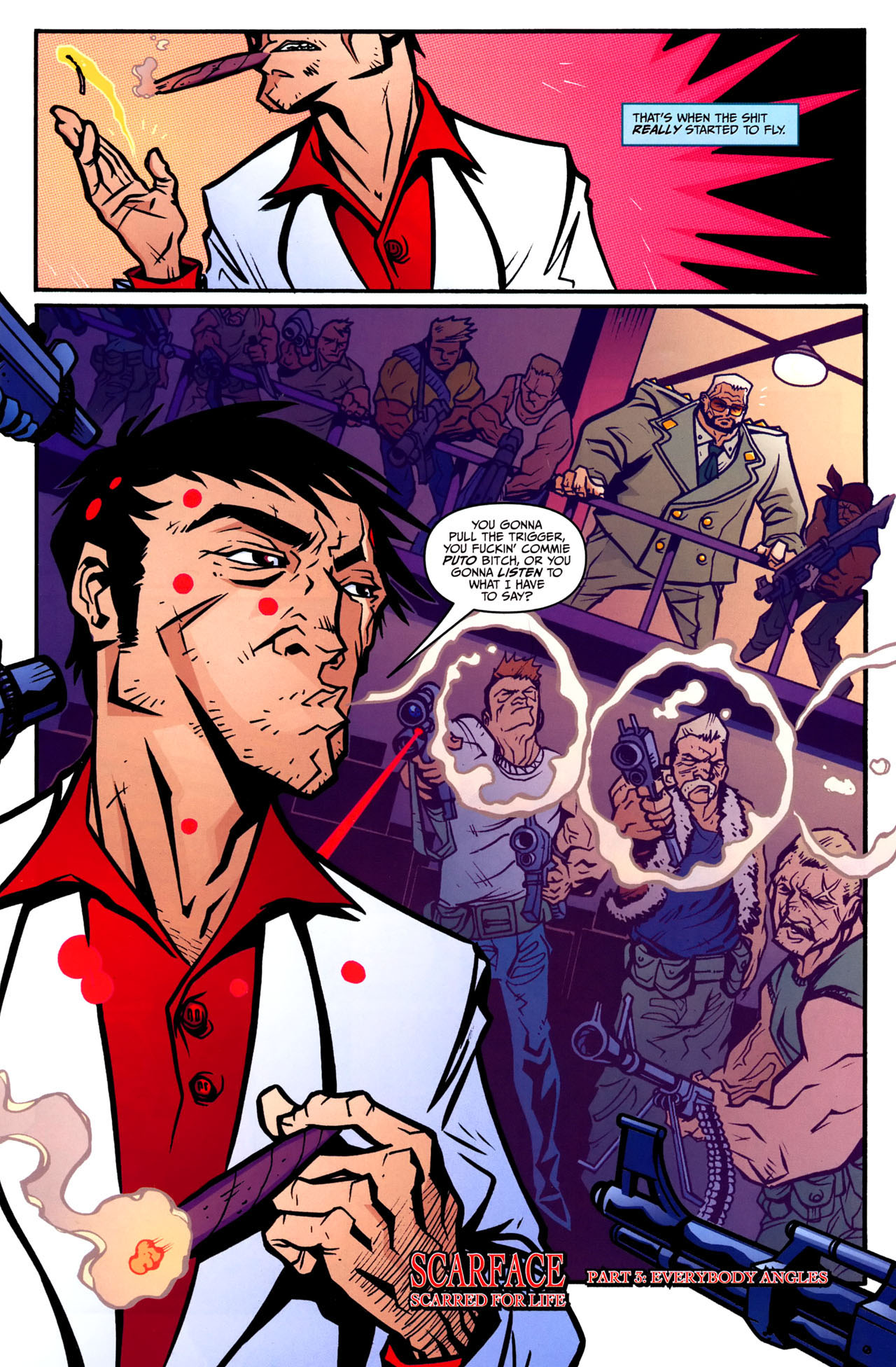 Read online Scarface: Scarred for Life comic -  Issue #3 - 5