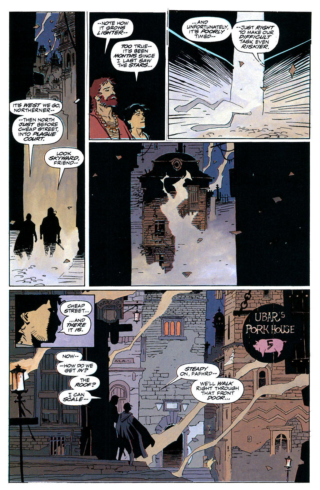 Read online Fafhrd and the Gray Mouser comic -  Issue #1 - 17