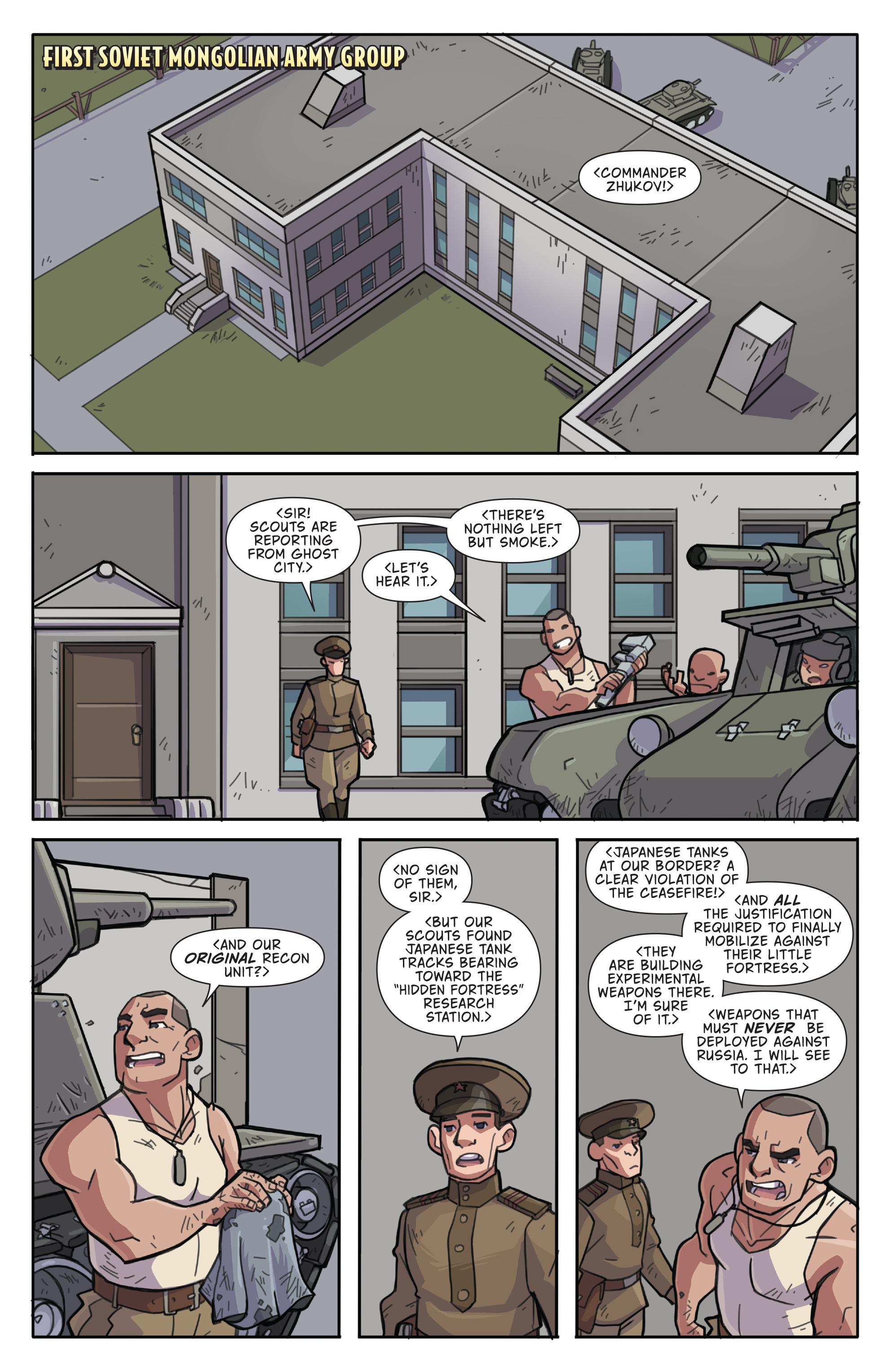 Read online Atomic Robo and the Temple of Od comic -  Issue #4 - 11