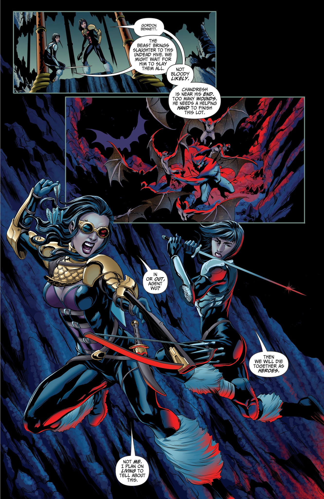 Read online Van Helsing vs. Werewolf comic -  Issue #6 - 9