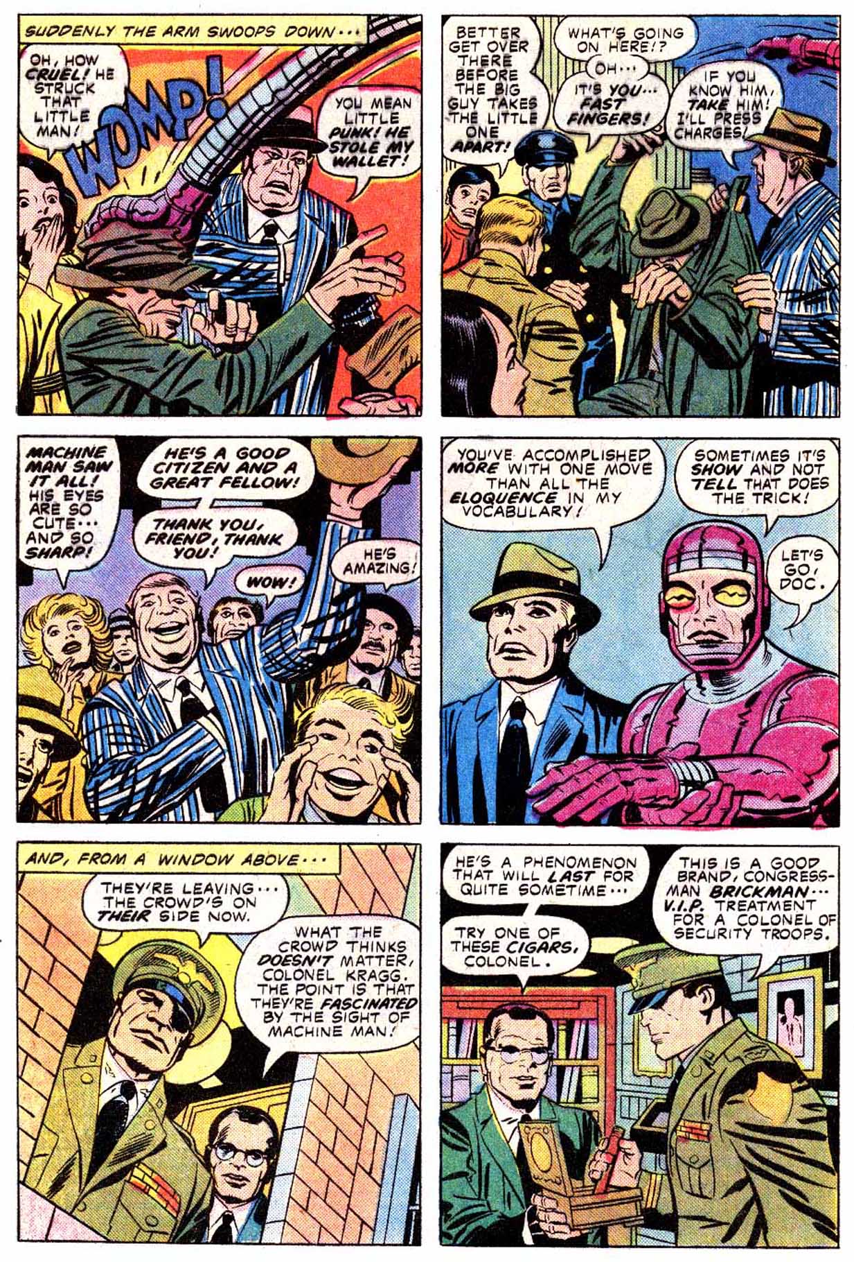 Read online Machine Man (1978) comic -  Issue #7 - 5
