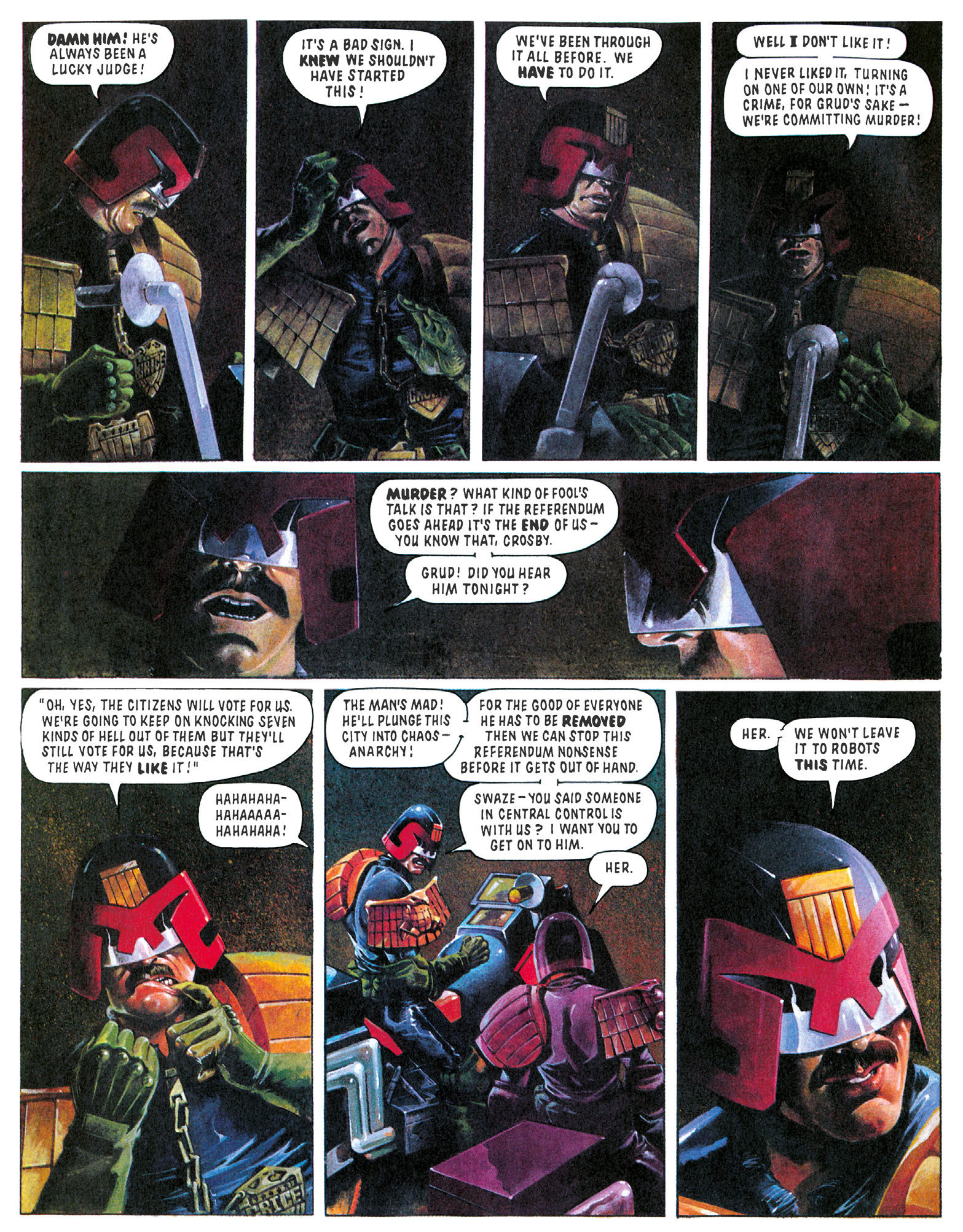 Read online Essential Judge Dredd: America comic -  Issue # TPB (Part 2) - 21