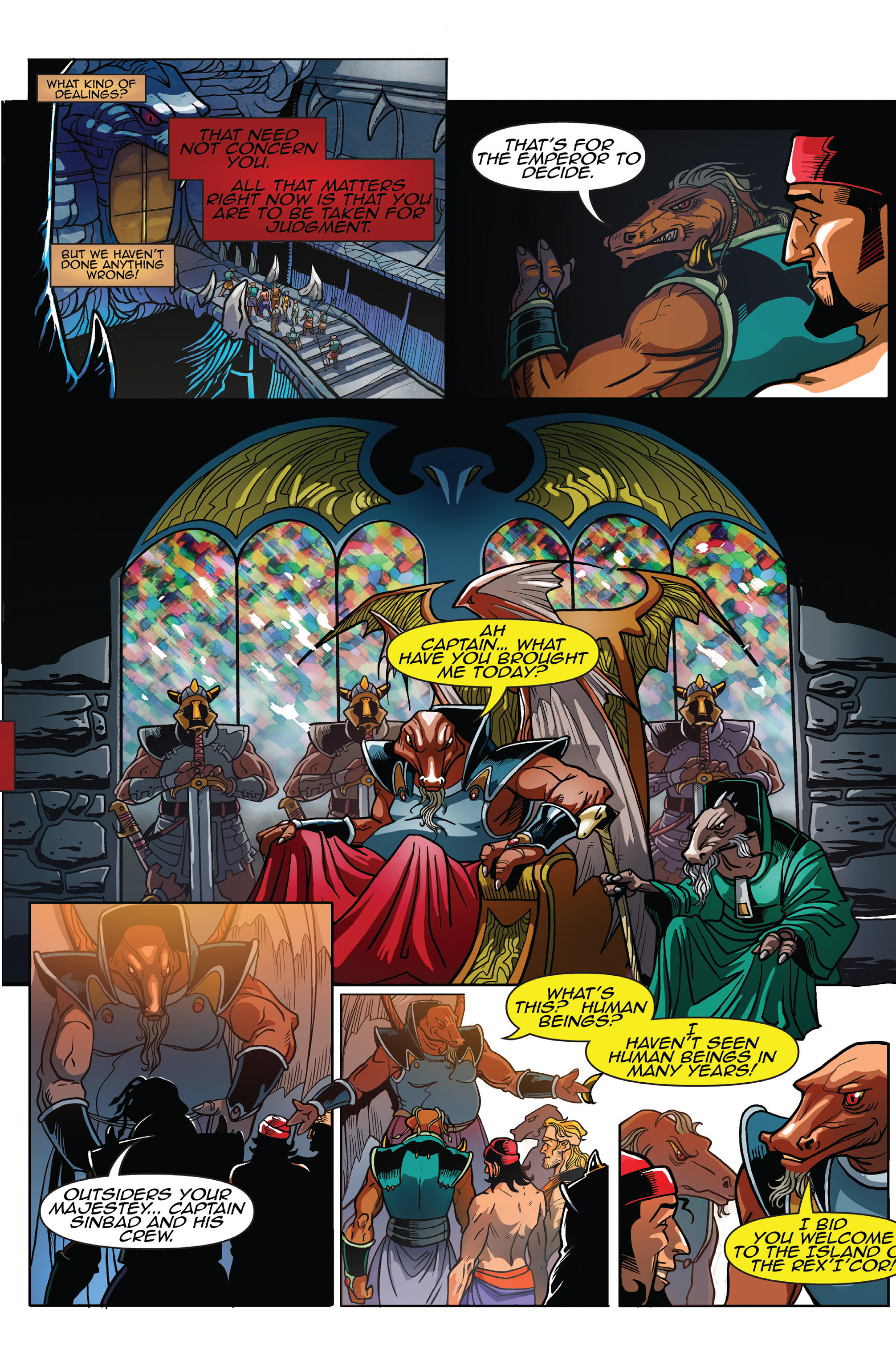 Read online Sinbad And The Merchant Of Ages comic -  Issue #1 - 21