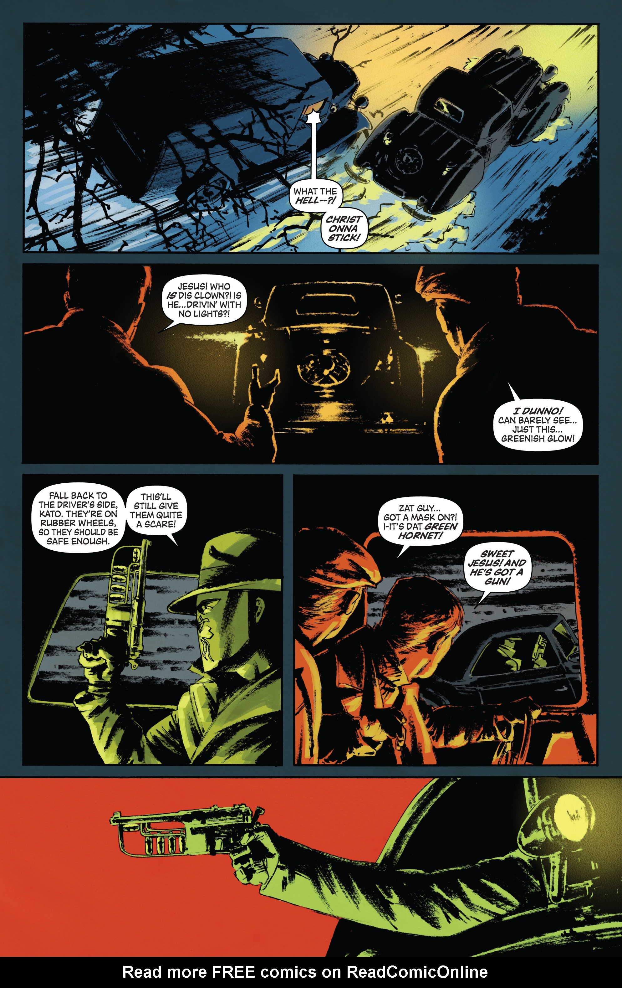 Read online Green Hornet: Year One comic -  Issue #5 - 13