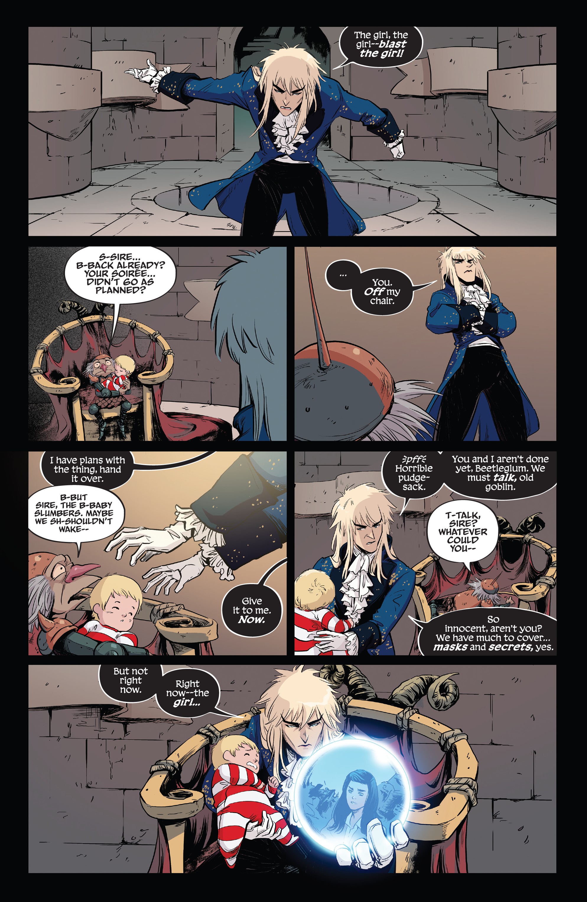 Read online Jim Henson's Labyrinth: Coronation comic -  Issue #10 - 3