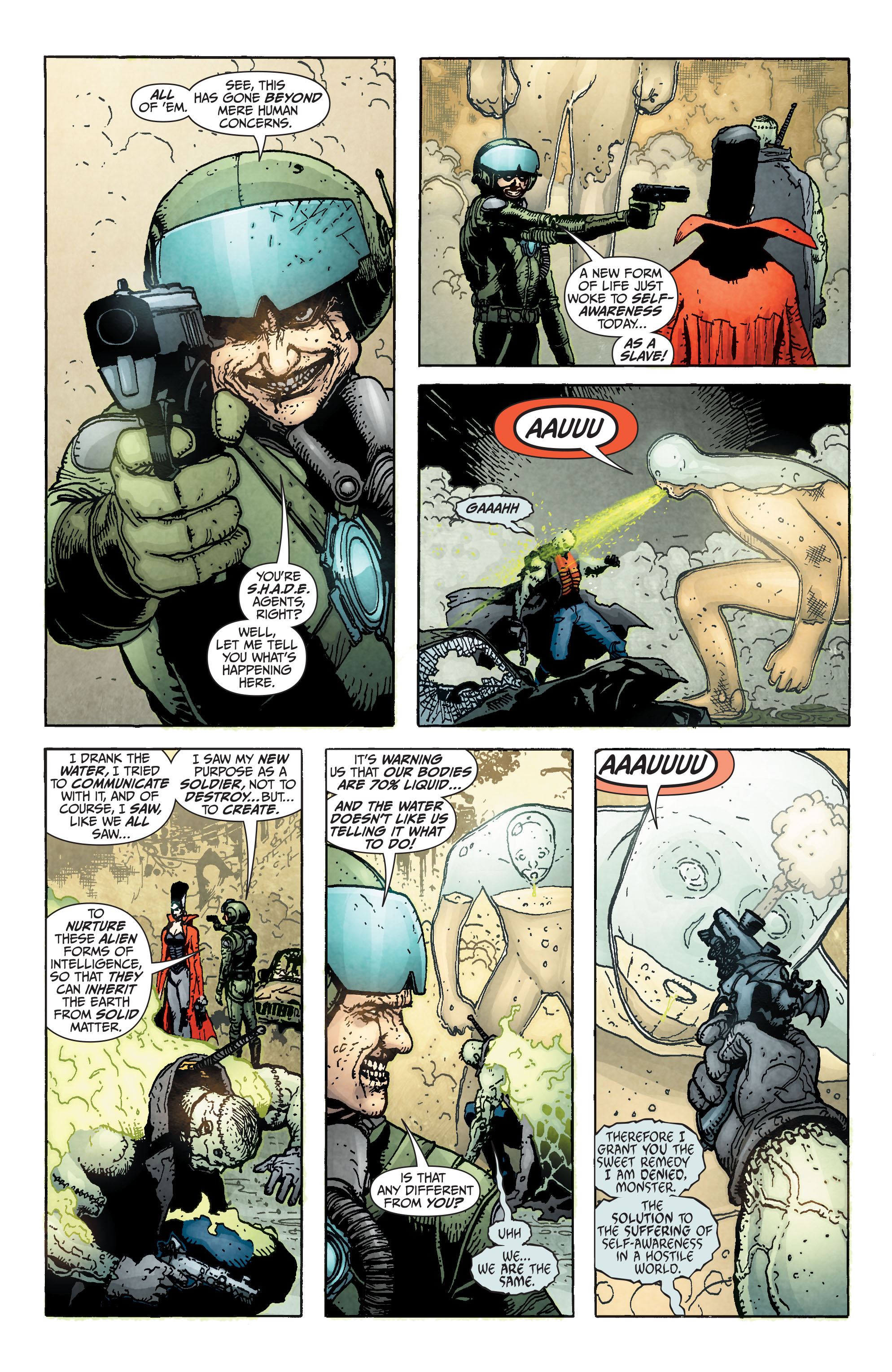 Read online Seven Soldiers: Frankenstein comic -  Issue #3 - 18