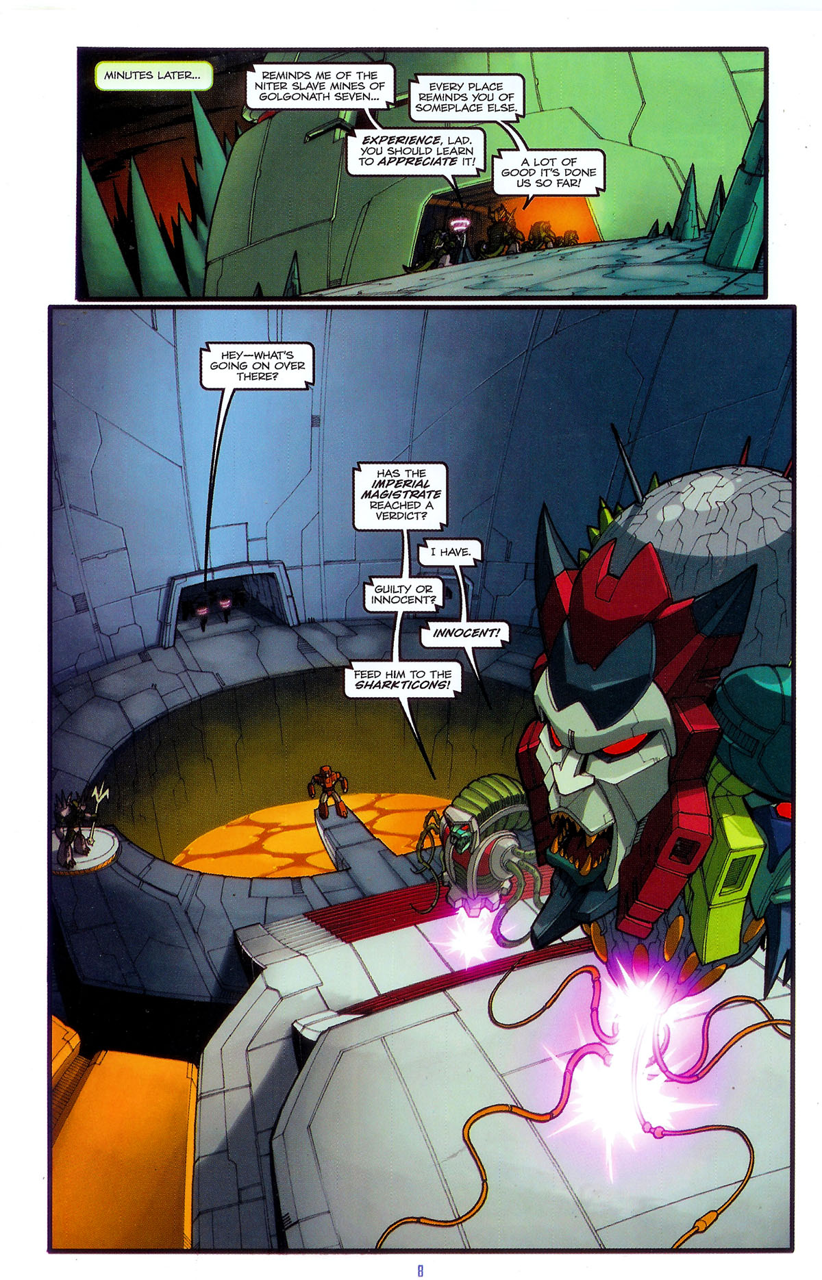 Read online The Transformers: The Animated Movie comic -  Issue #3 - 10