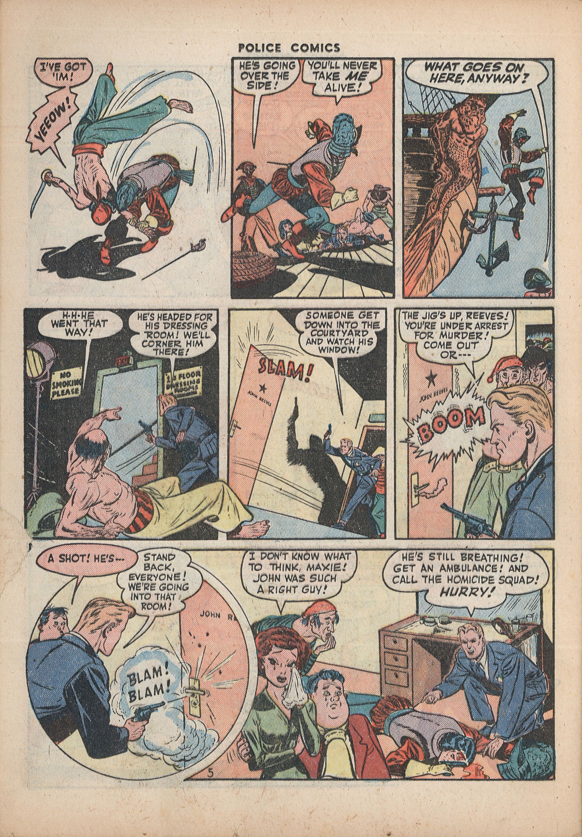 Read online Police Comics comic -  Issue #55 - 44