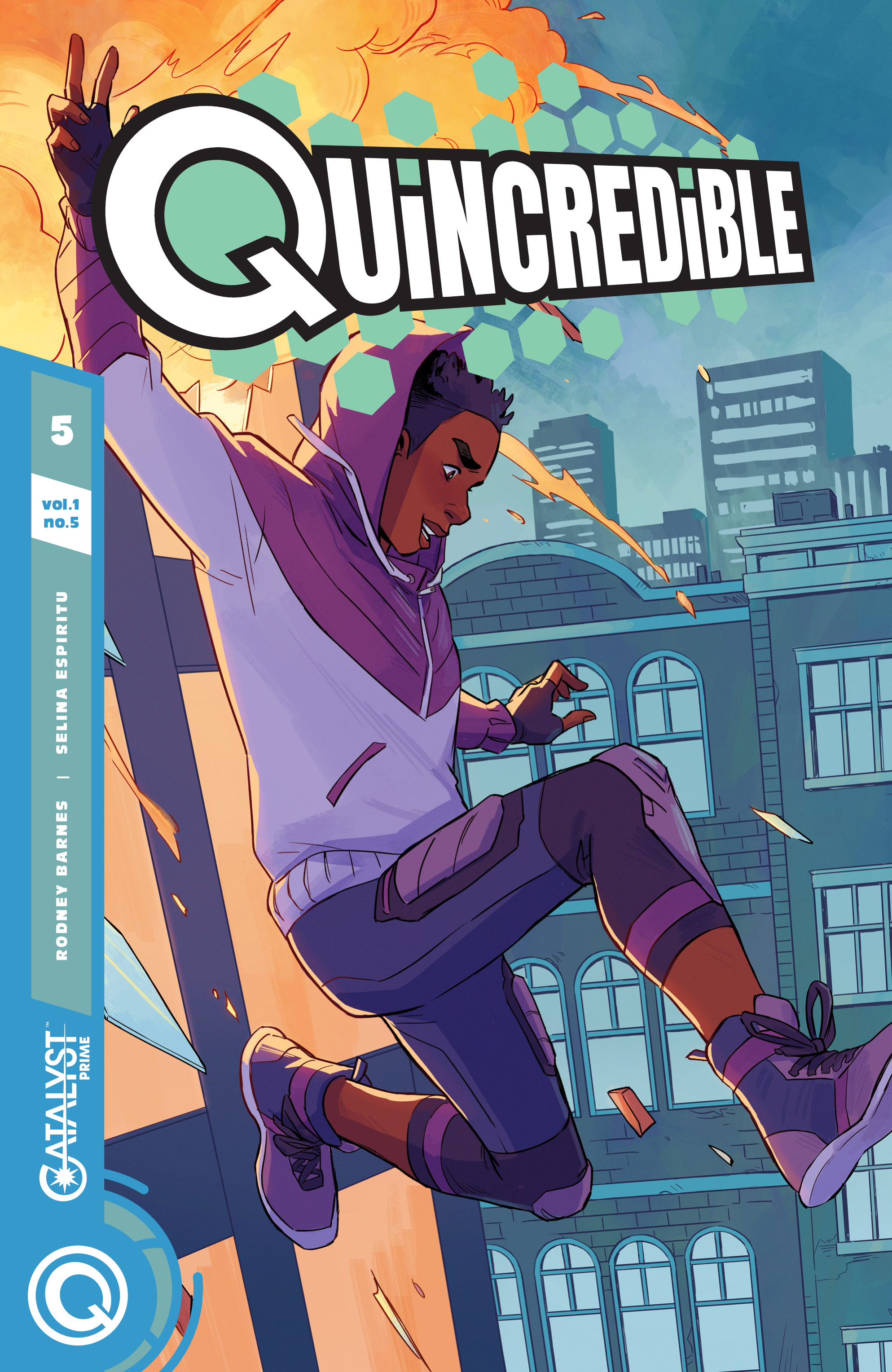 Read online Quincredible comic -  Issue #5 - 1