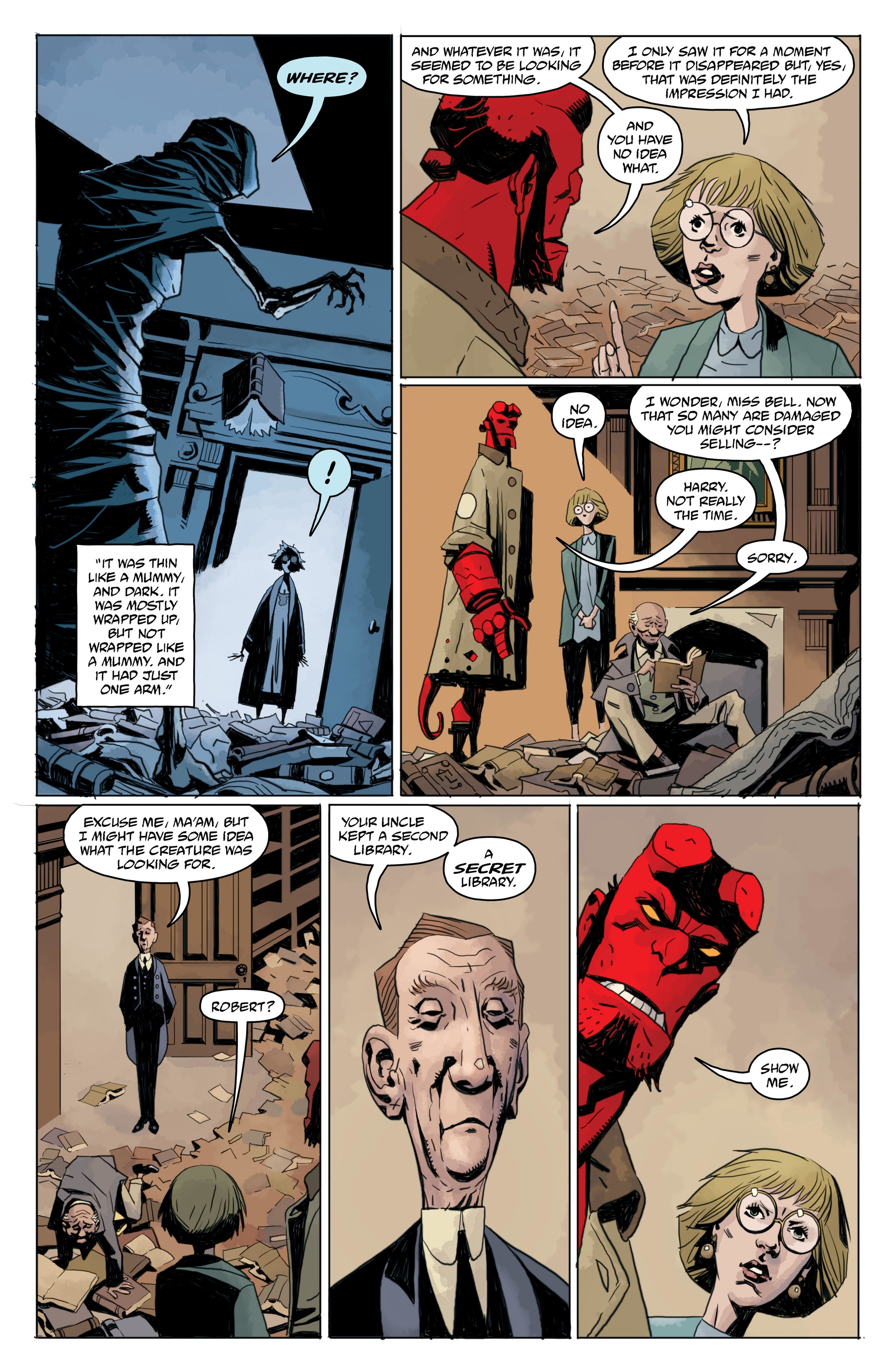 Read online Hellboy and the B.P.R.D.: The Return of Effie Kolb and Others comic -  Issue # TPB (Part 2) - 2