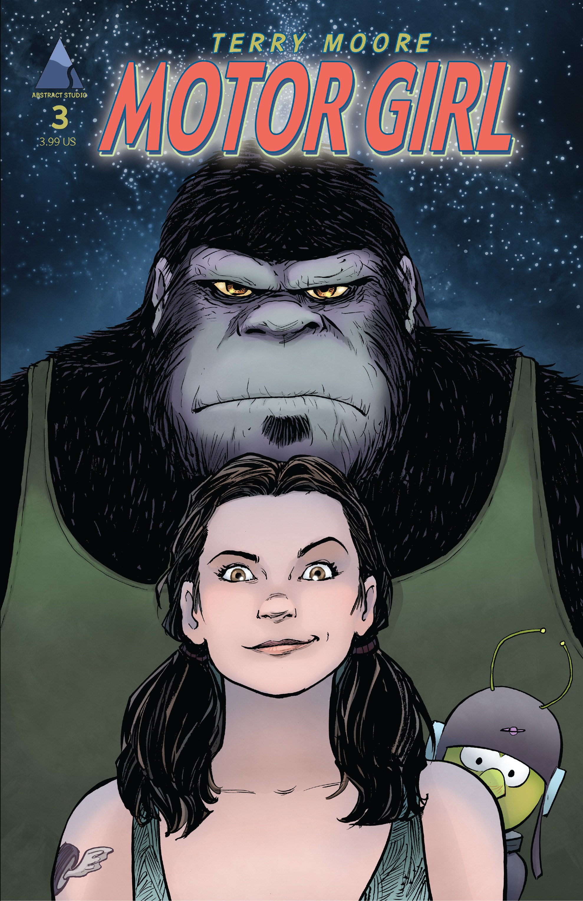 Read online Motor Girl comic -  Issue #3 - 1