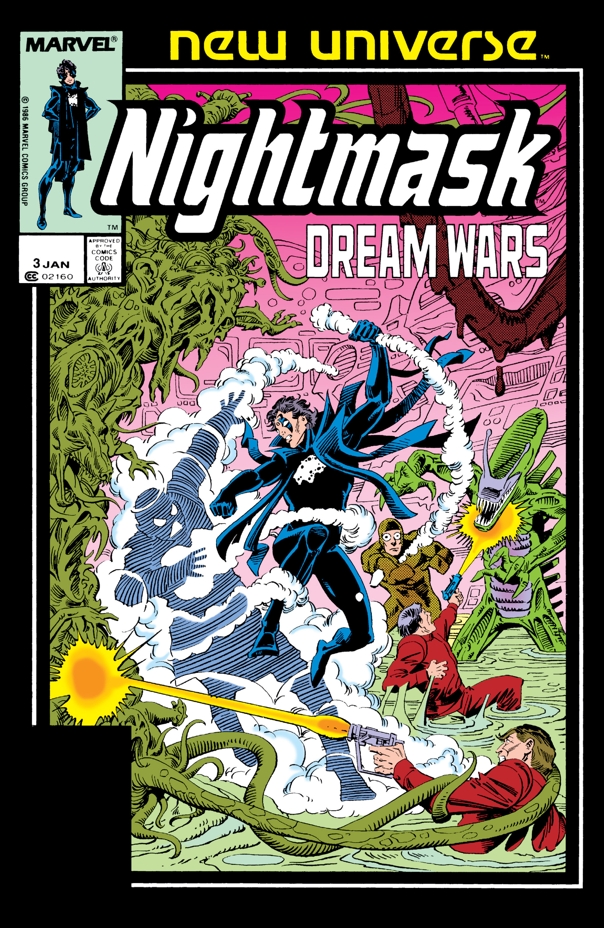 Read online Nightmask comic -  Issue #3 - 1