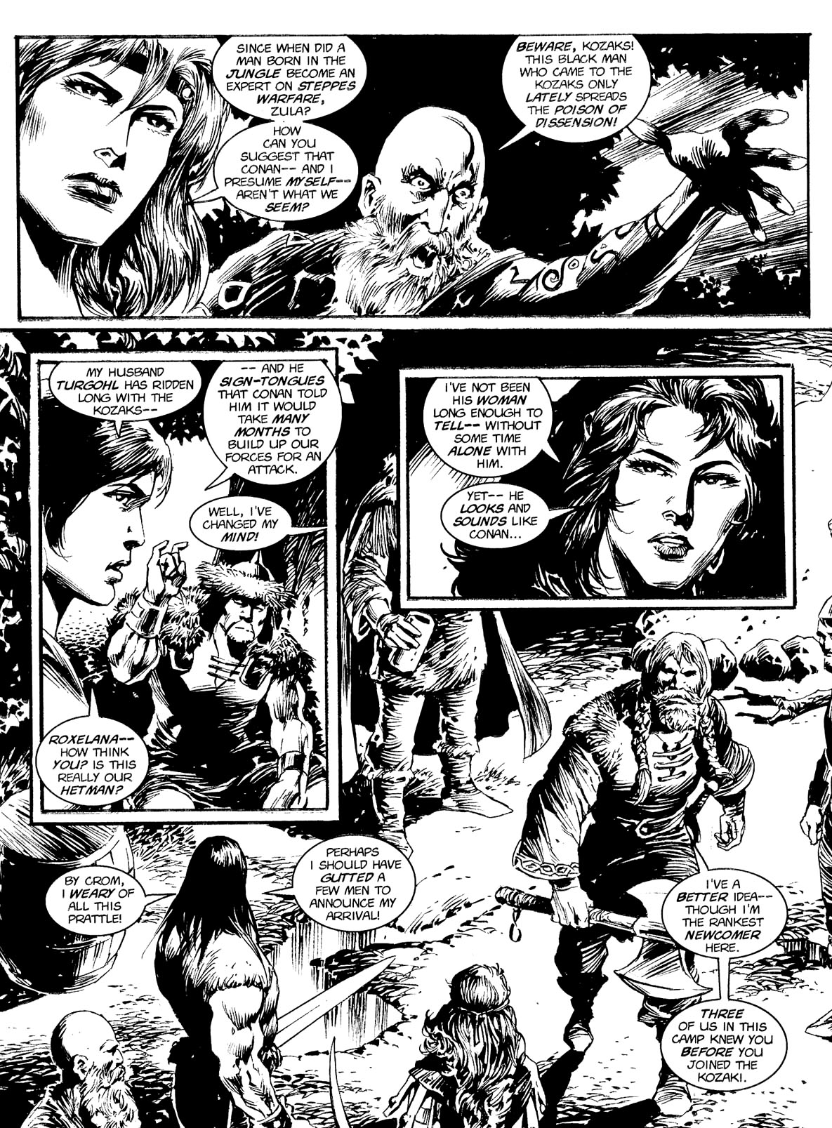 Read online The Savage Sword Of Conan comic -  Issue #231 - 5