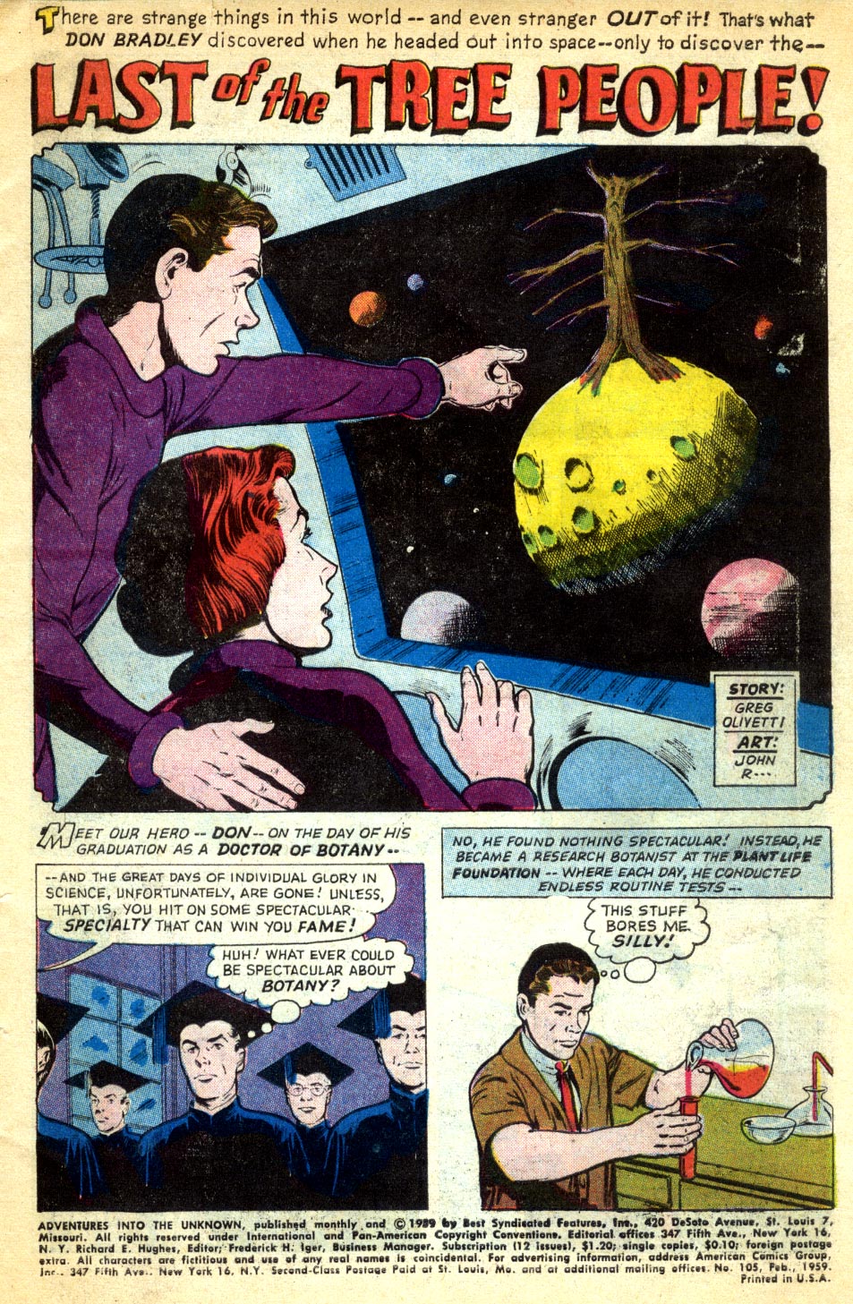 Read online Adventures Into The Unknown comic -  Issue #105 - 3