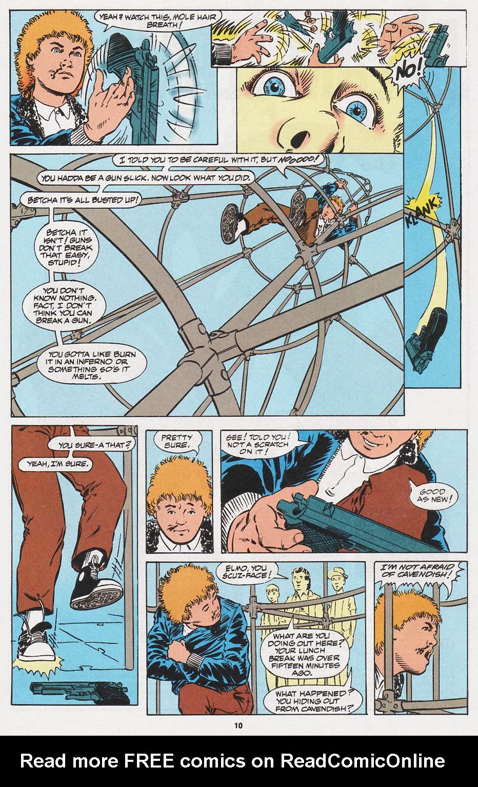 Read online Spider-Man (1990) comic -  Issue #28 - There's Something About A Gun Part 2 - 8